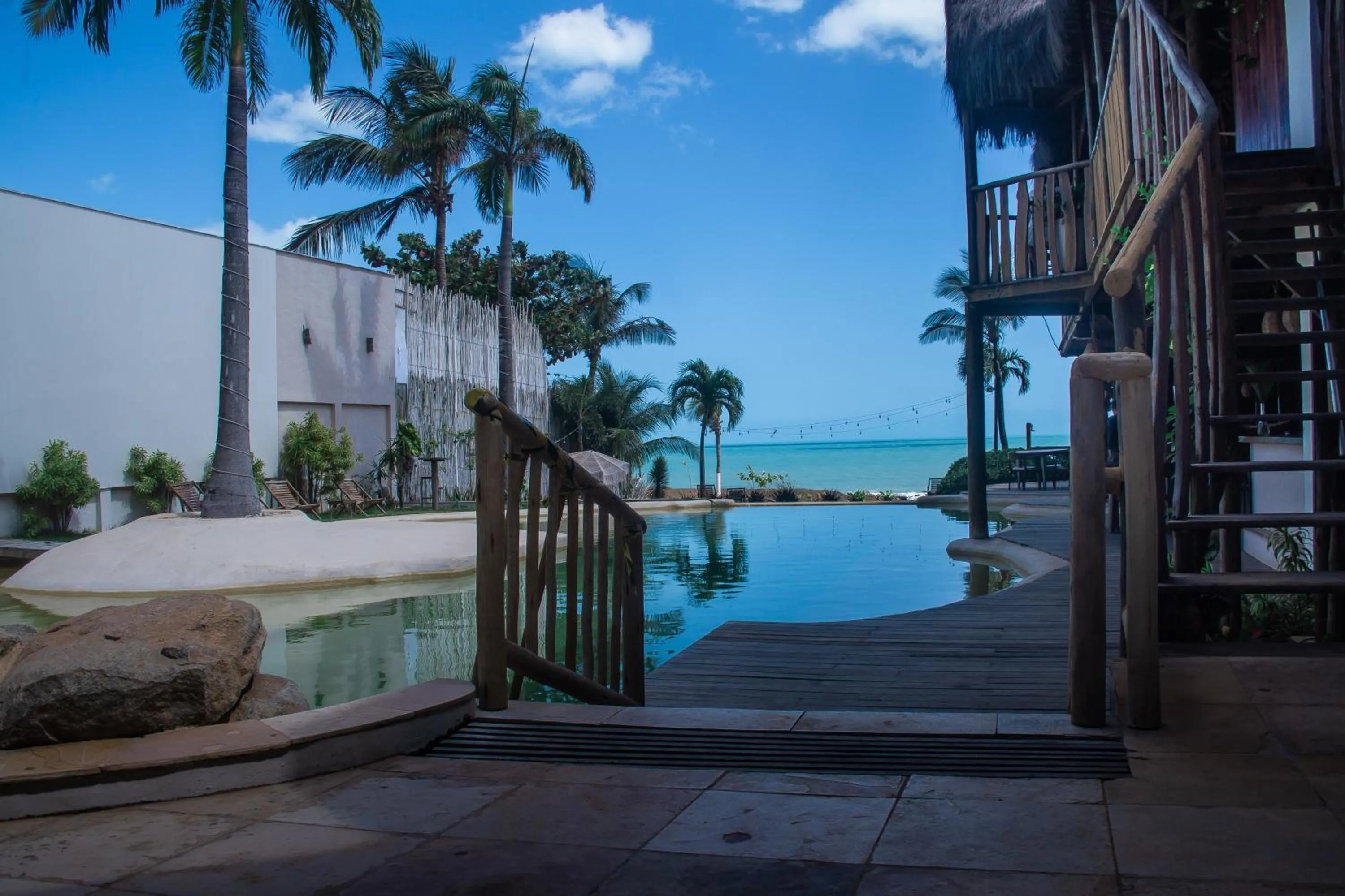 Swimming pool in Hurricane Jeri
