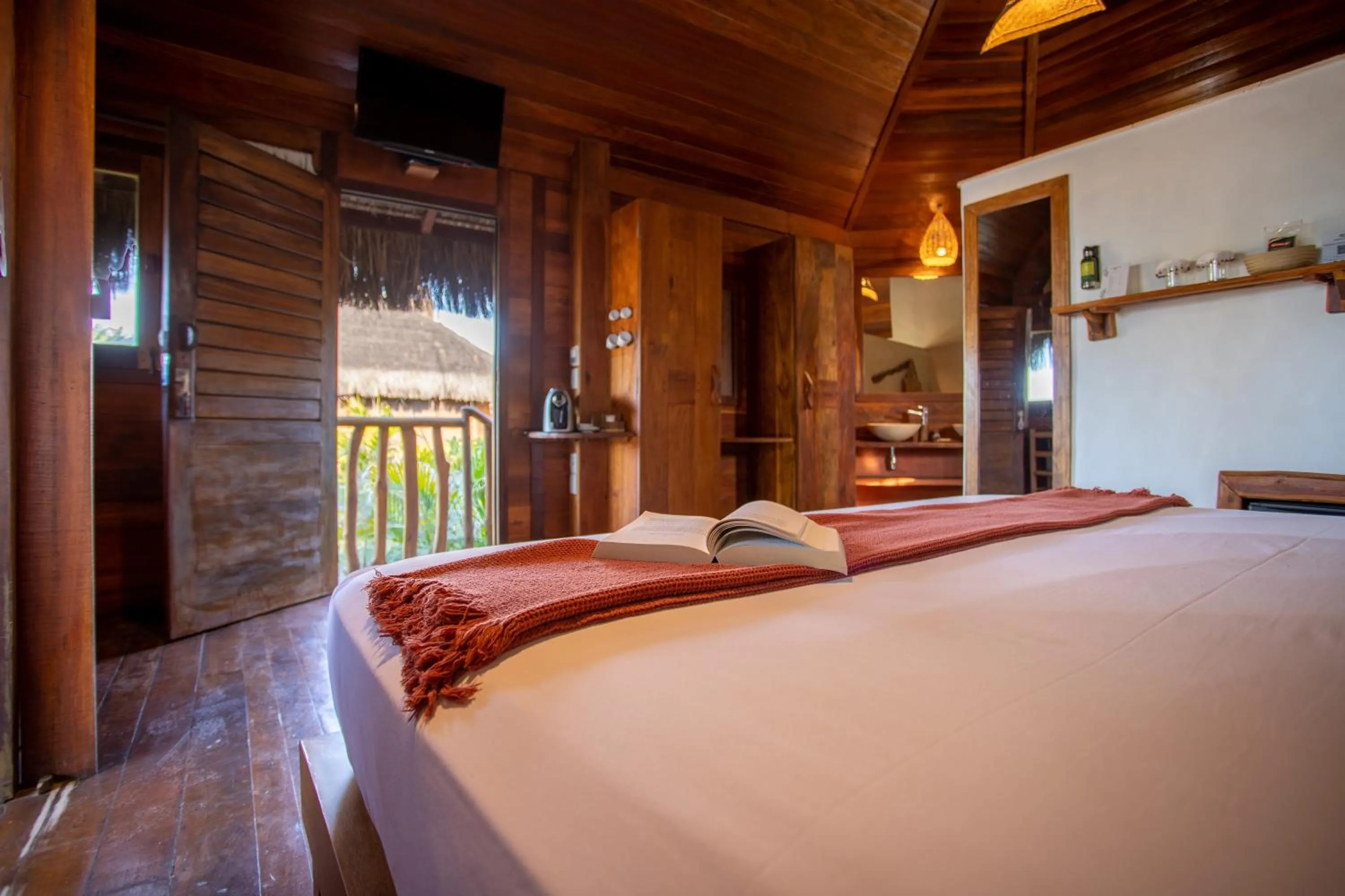 Bed in Hurricane Jeri