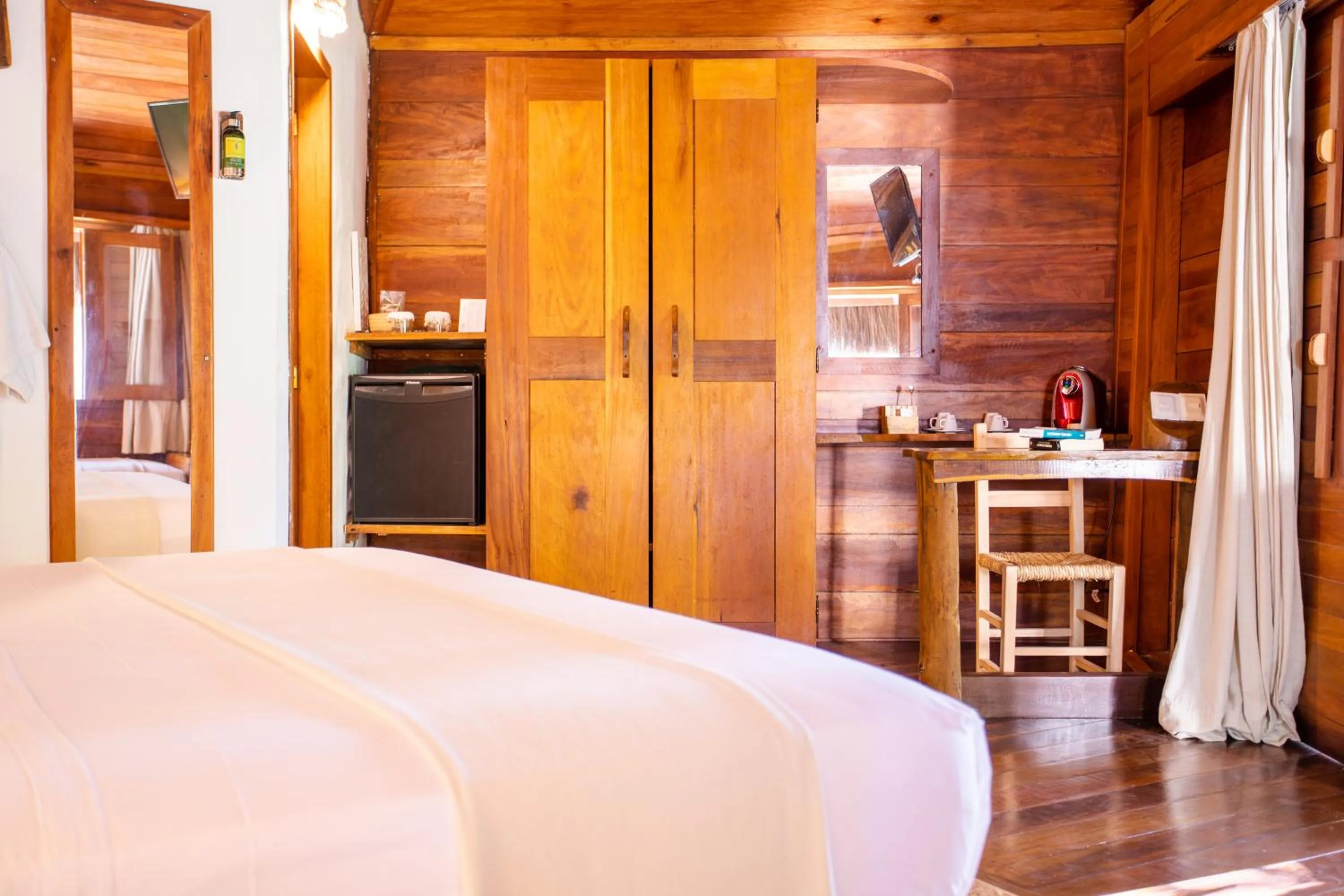 Bed in Hurricane Jeri