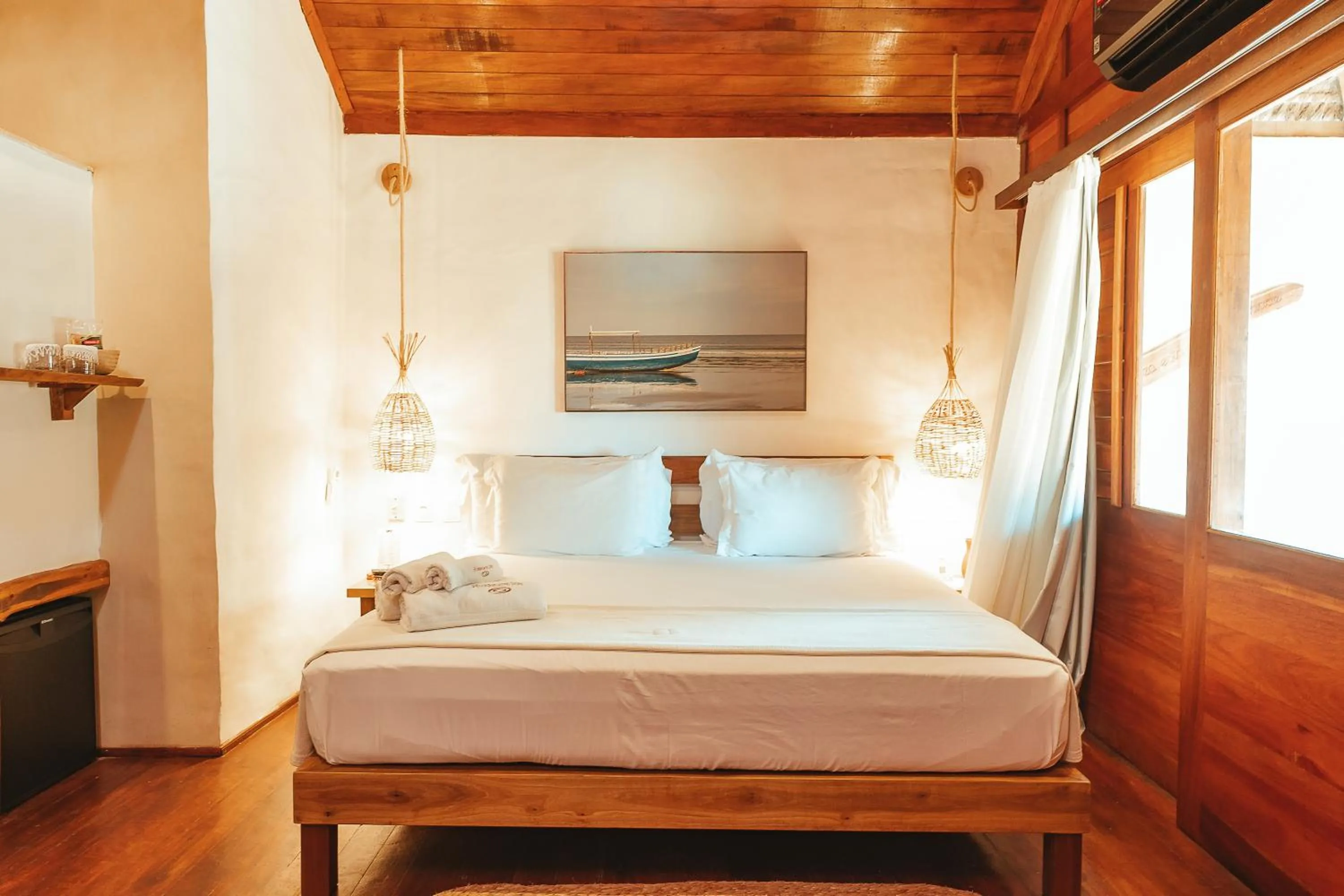 Bed in Hurricane Jeri