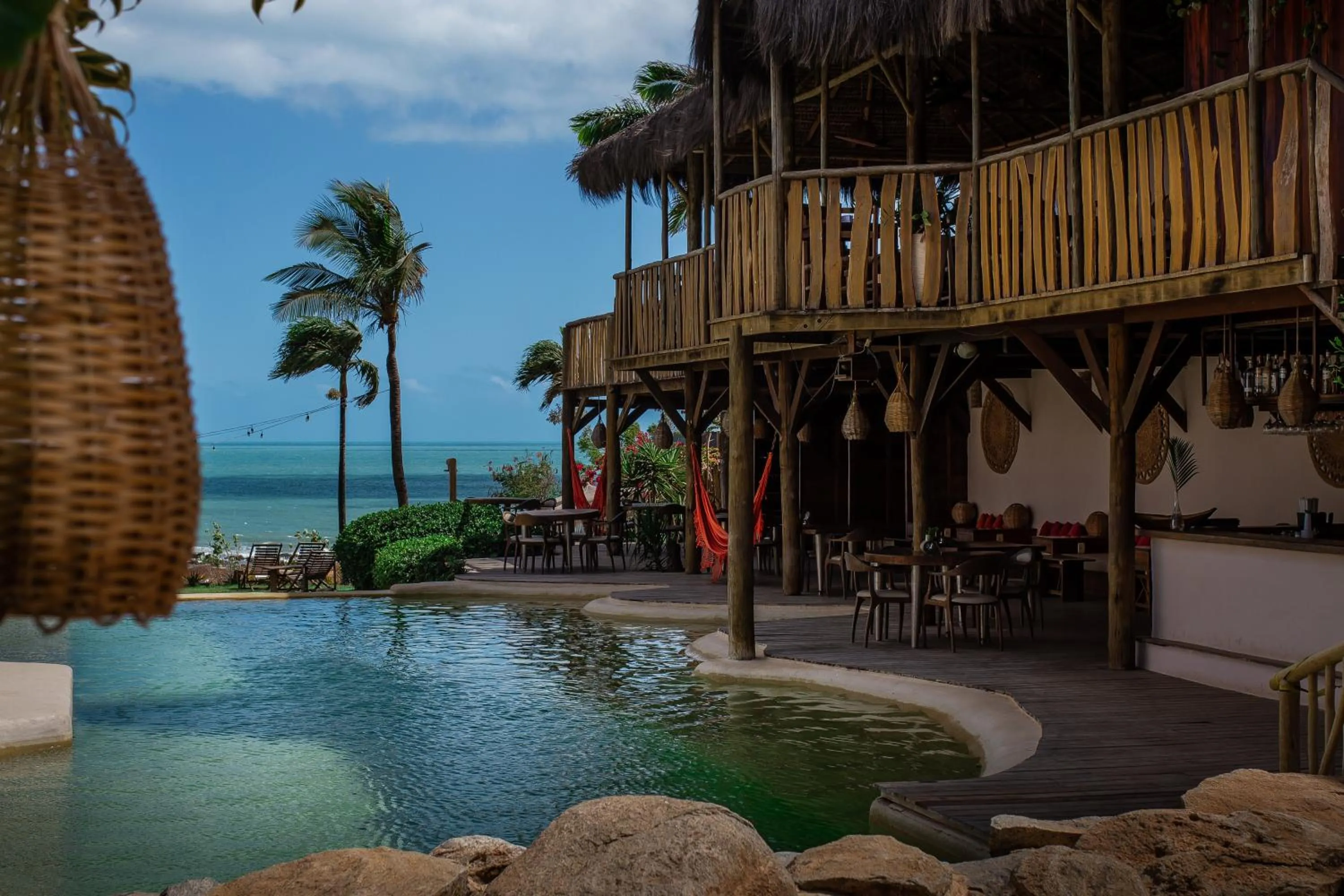 Swimming pool in Hurricane Jeri