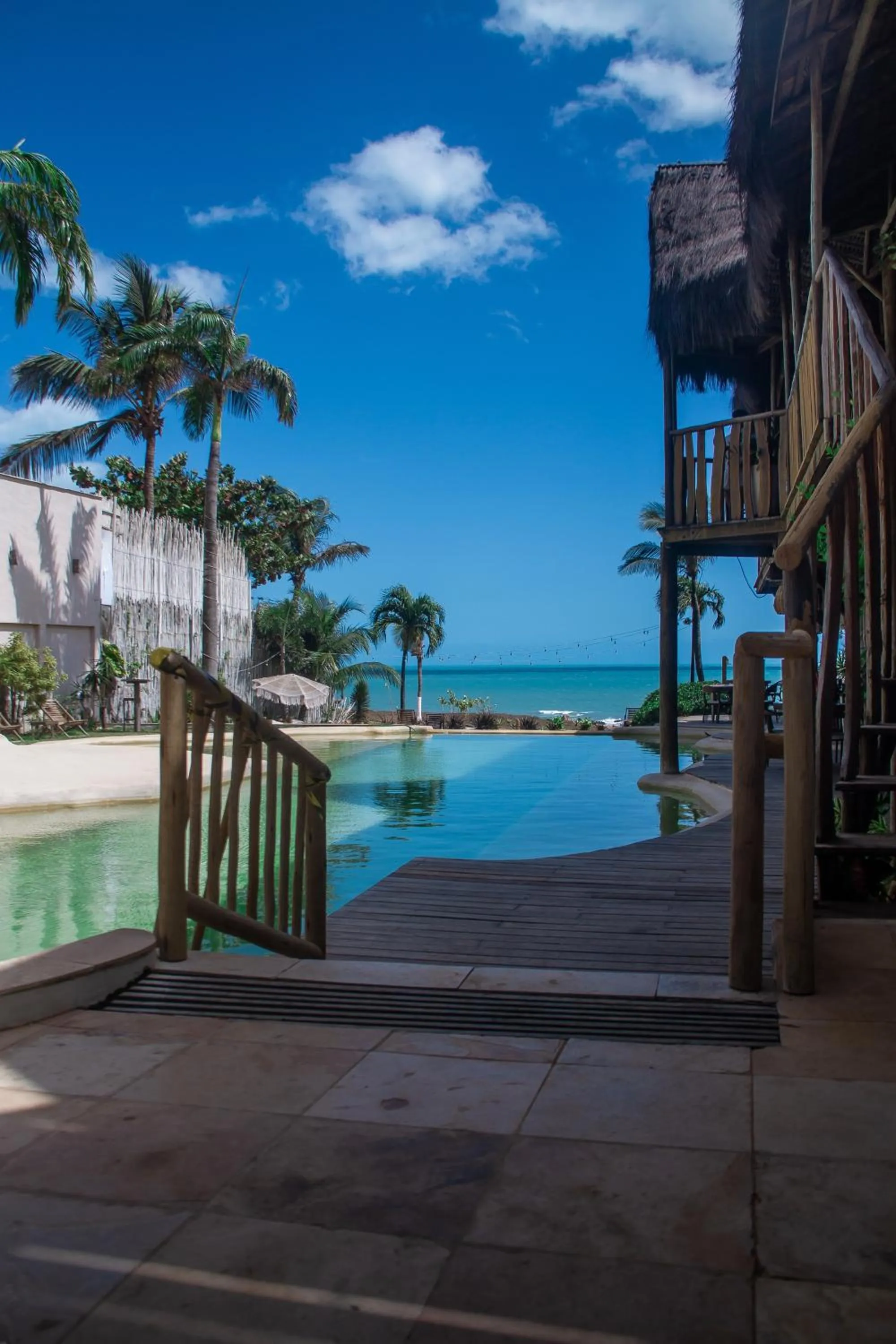Swimming pool in Hurricane Jeri