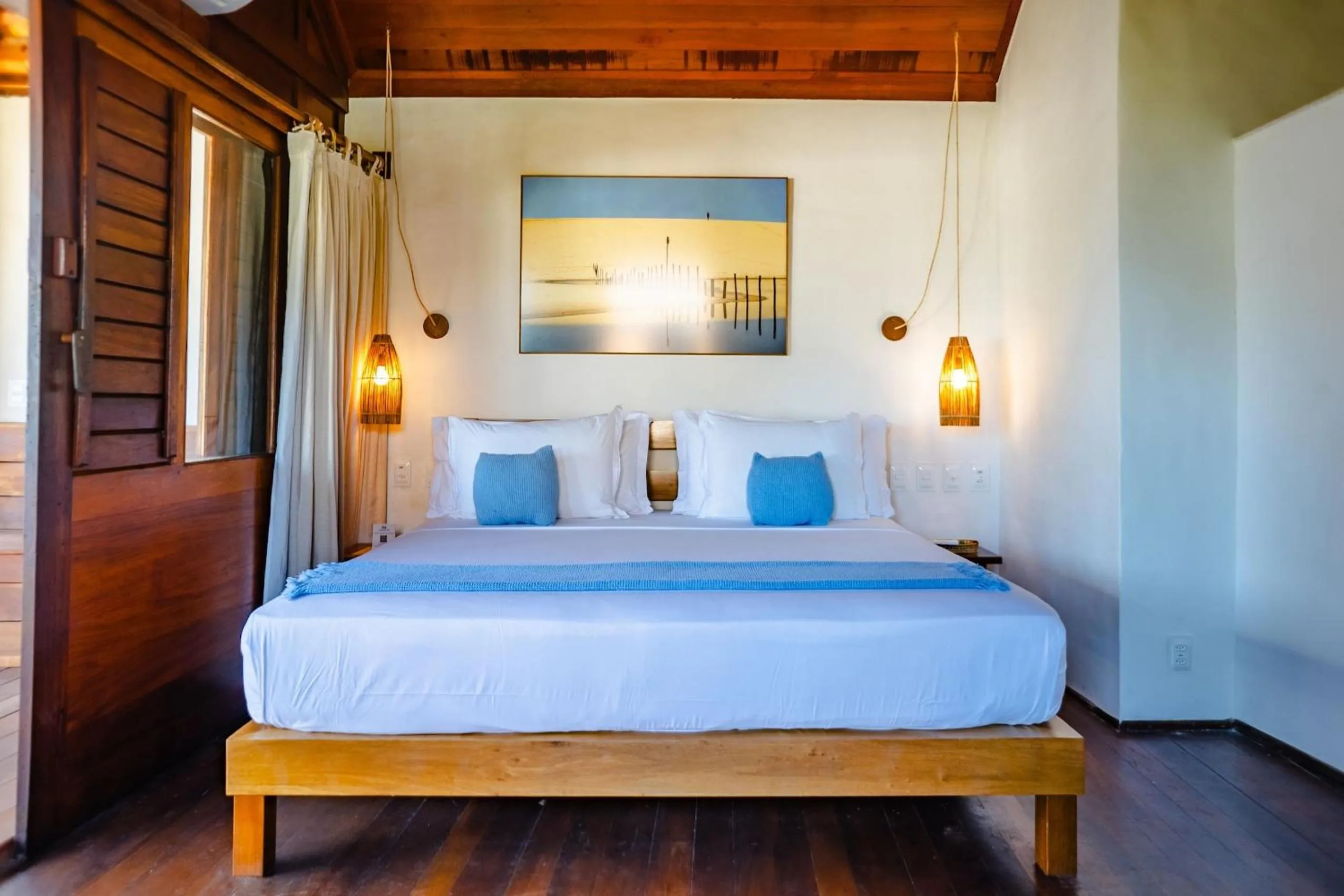 Bed in Hurricane Jeri