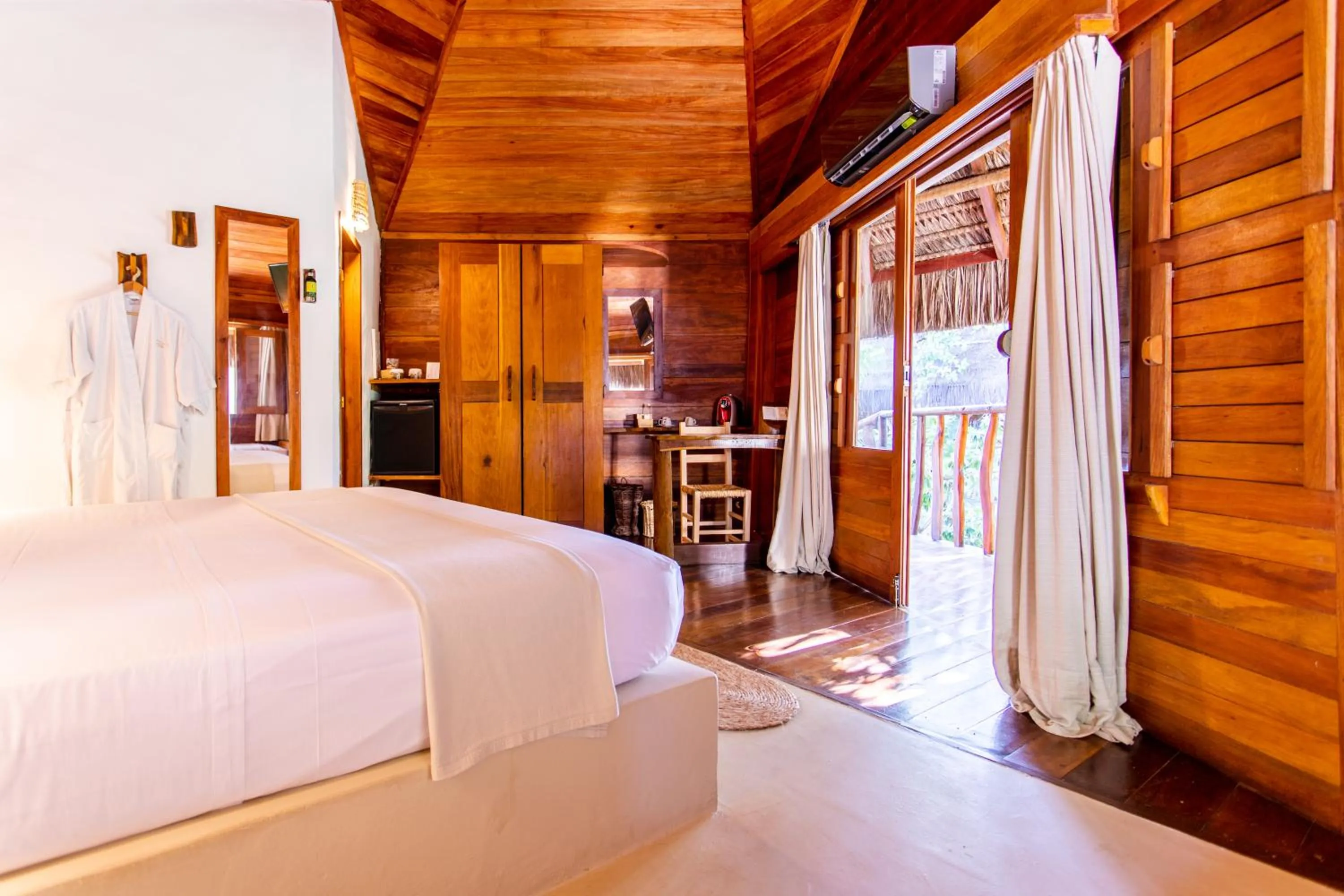 Bed in Hurricane Jeri