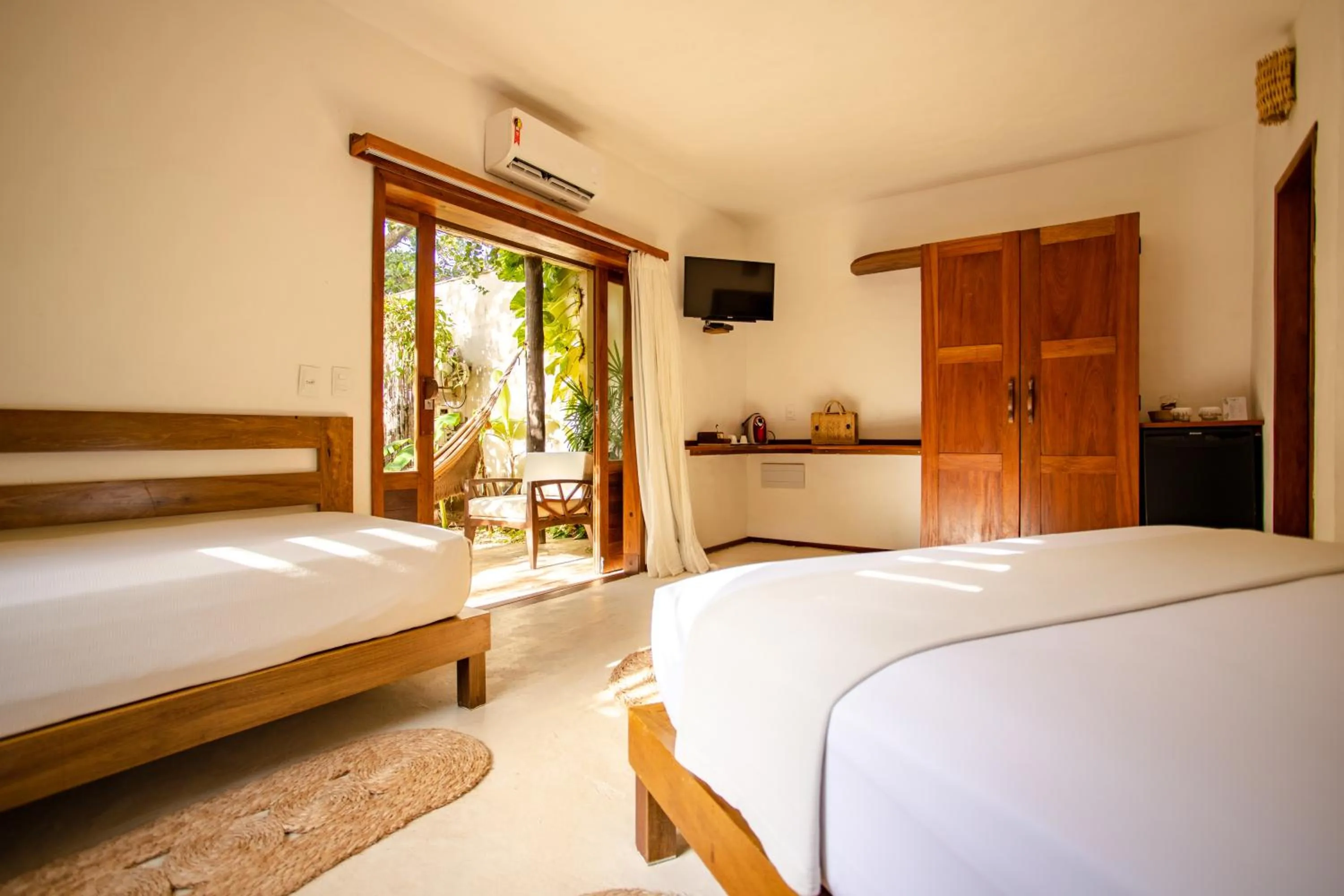 Bed in Hurricane Jeri