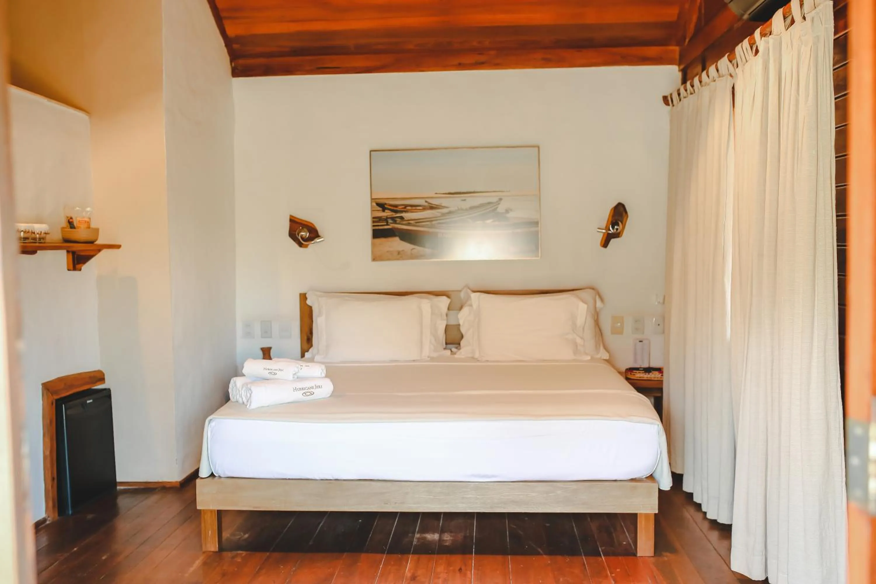 Bed in Hurricane Jeri