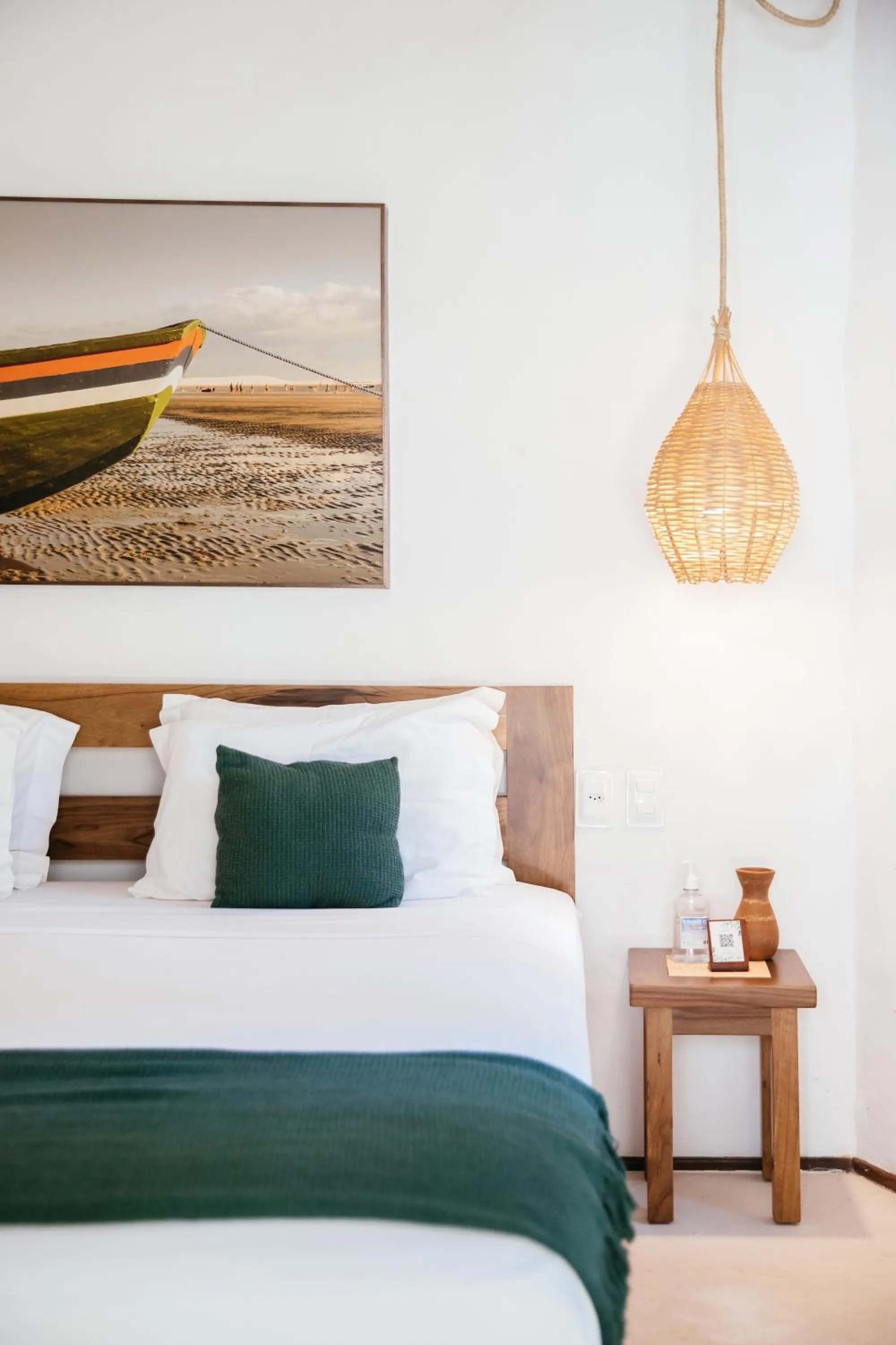 Bed in Hurricane Jeri