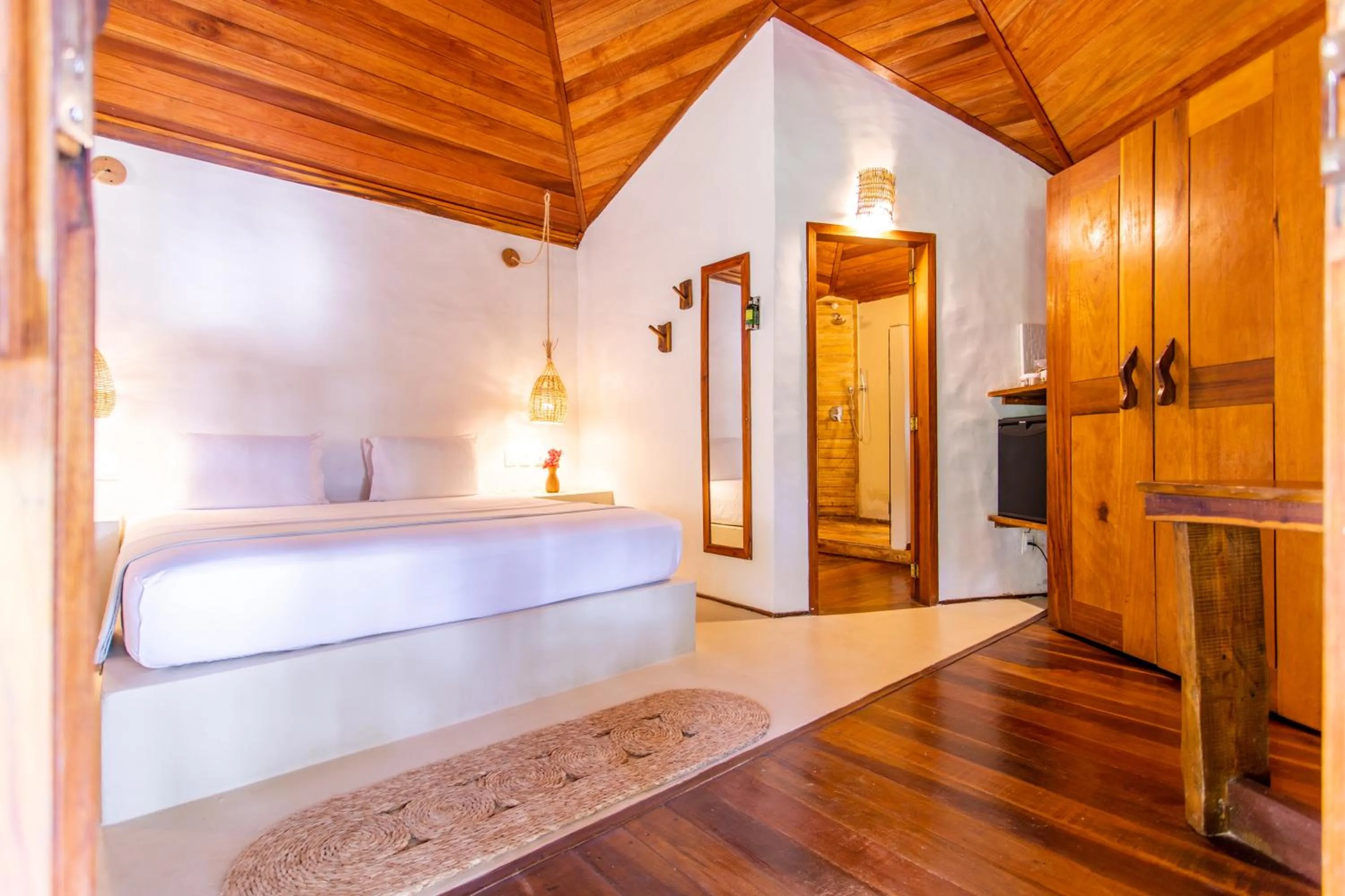 Bed in Hurricane Jeri