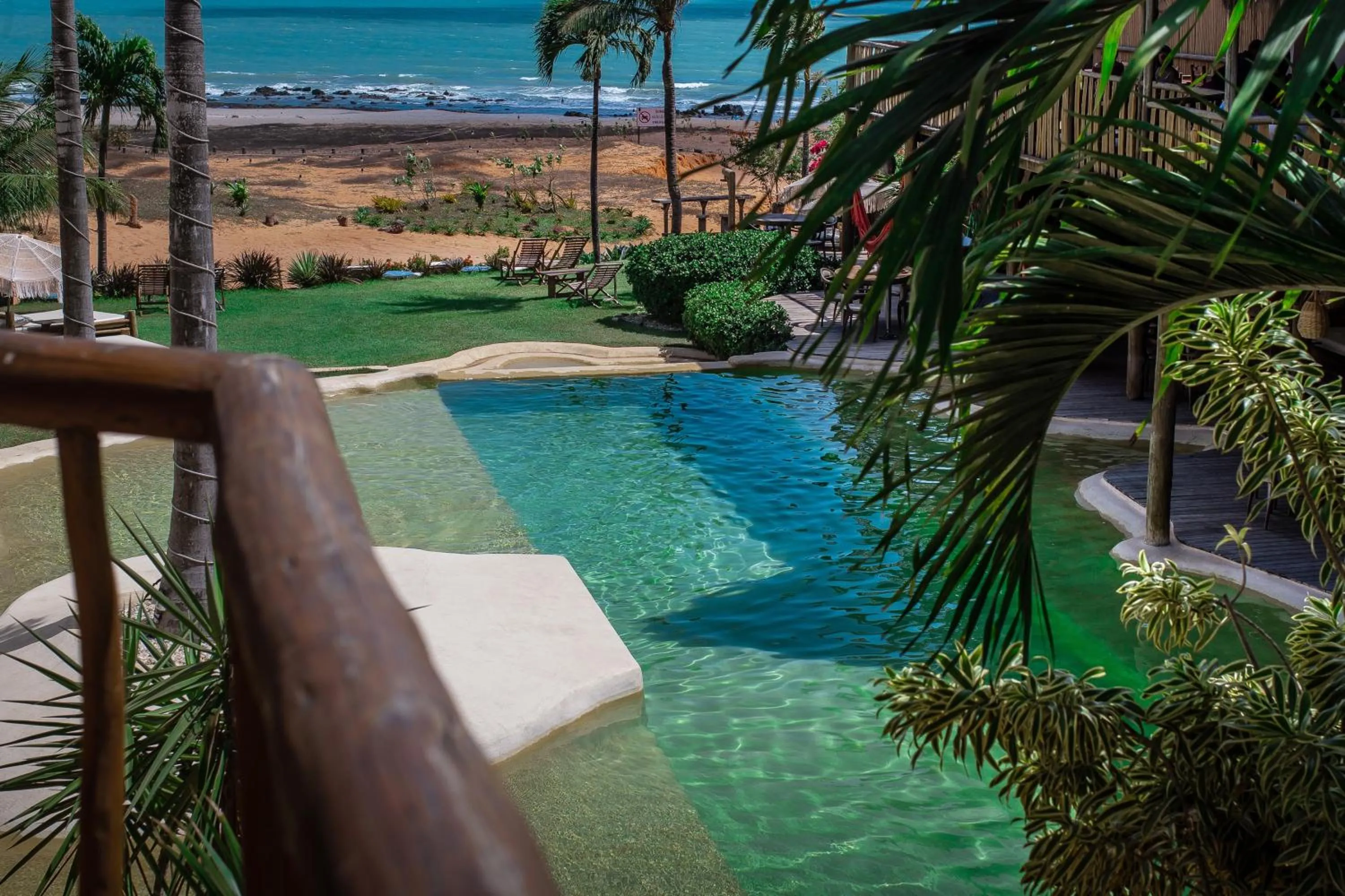 Swimming pool in Hurricane Jeri
