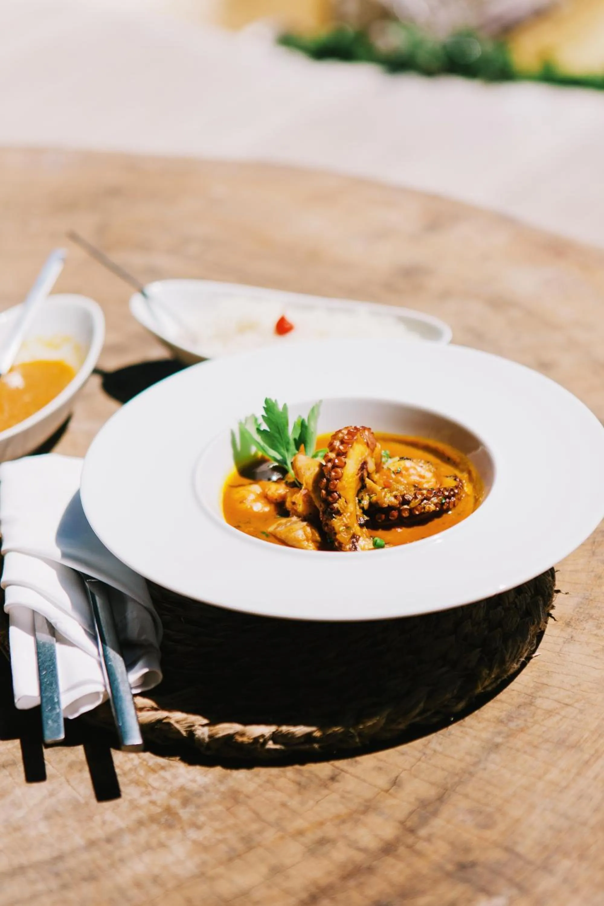 Lunch in Hurricane Jeri