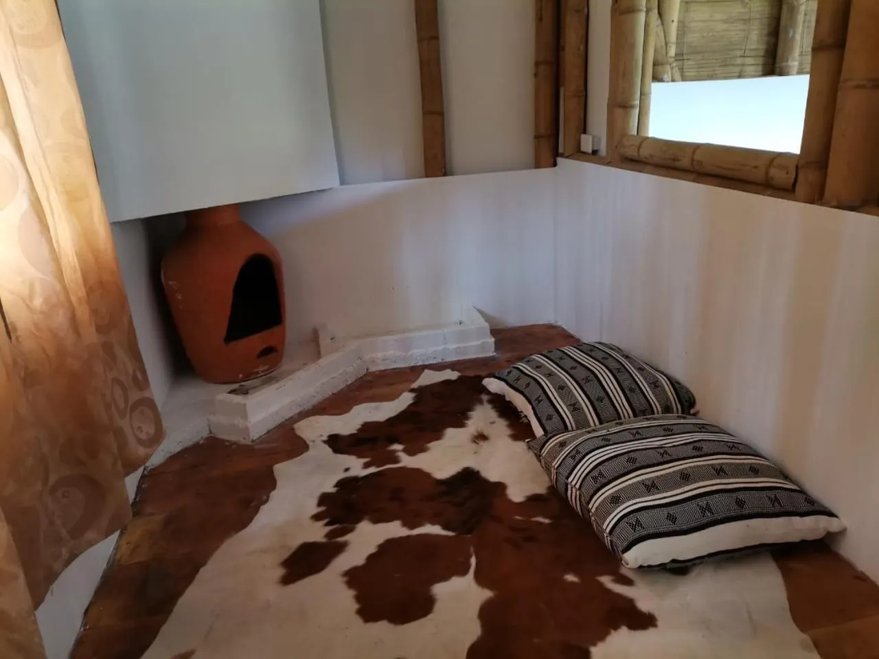 flat iron, Bed in Eco Hotel Terrabella