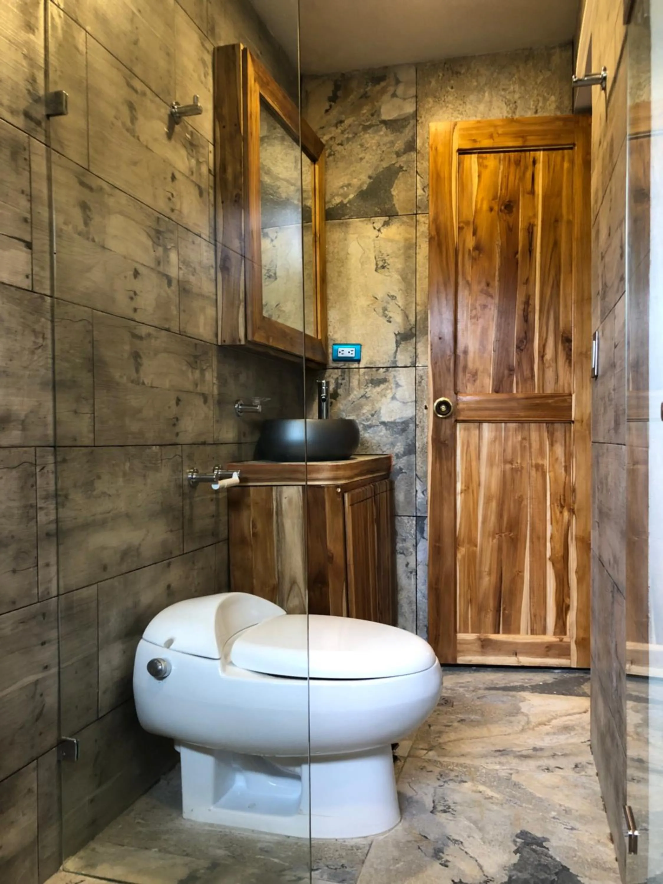 Bathroom in Eco Hotel Terrabella