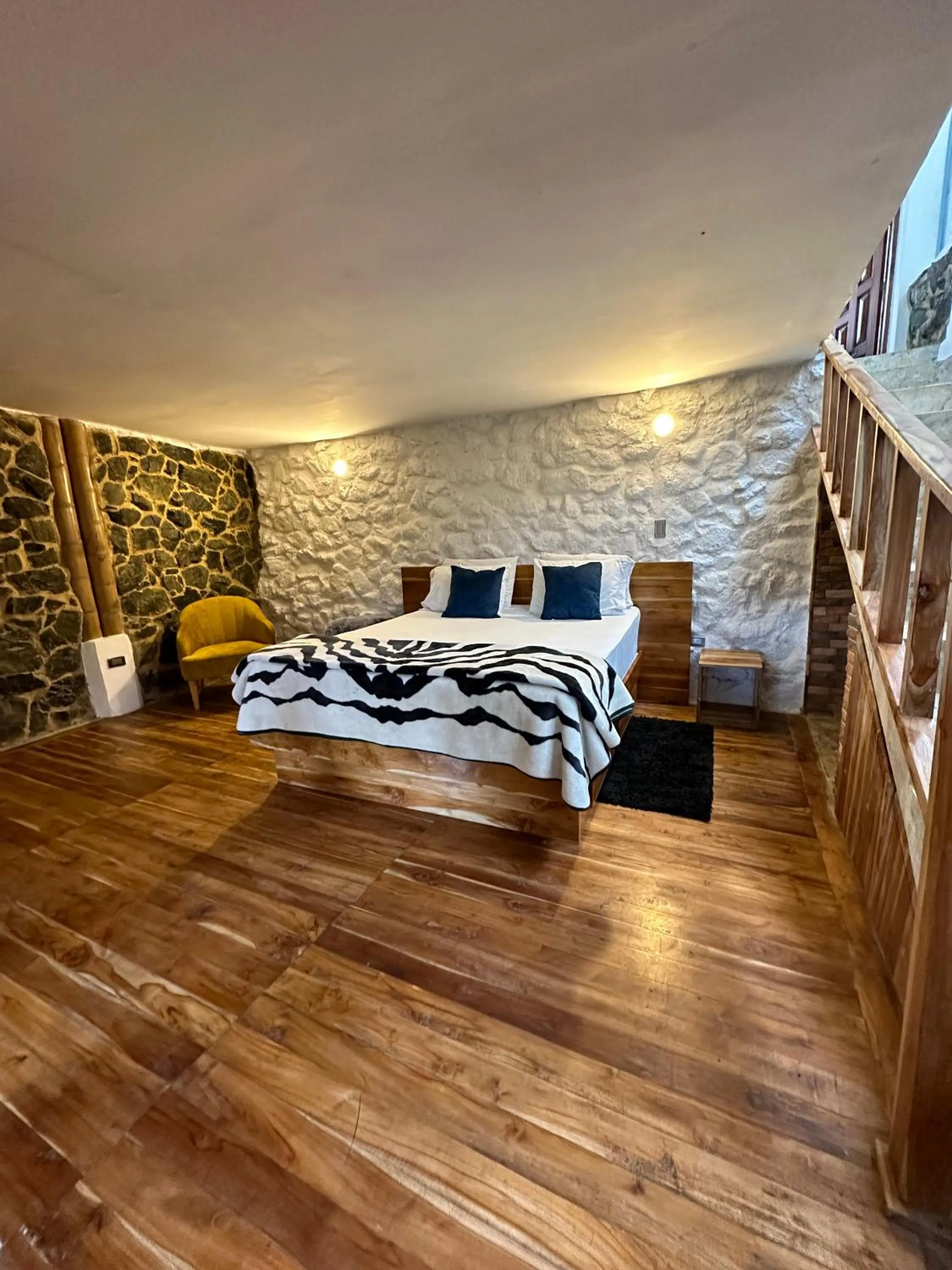 Bed in Eco Hotel Terrabella