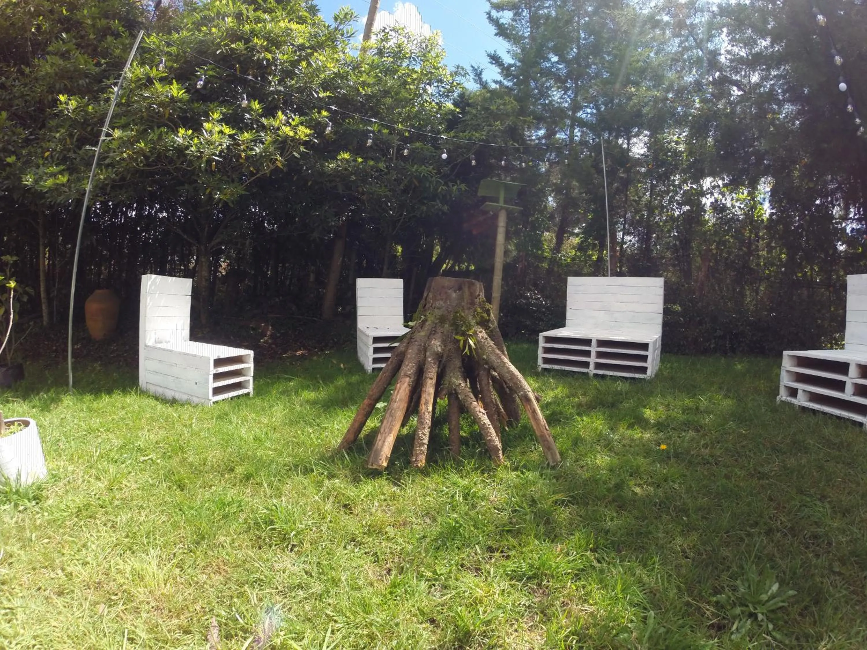 Patio in Eco Hotel Terrabella