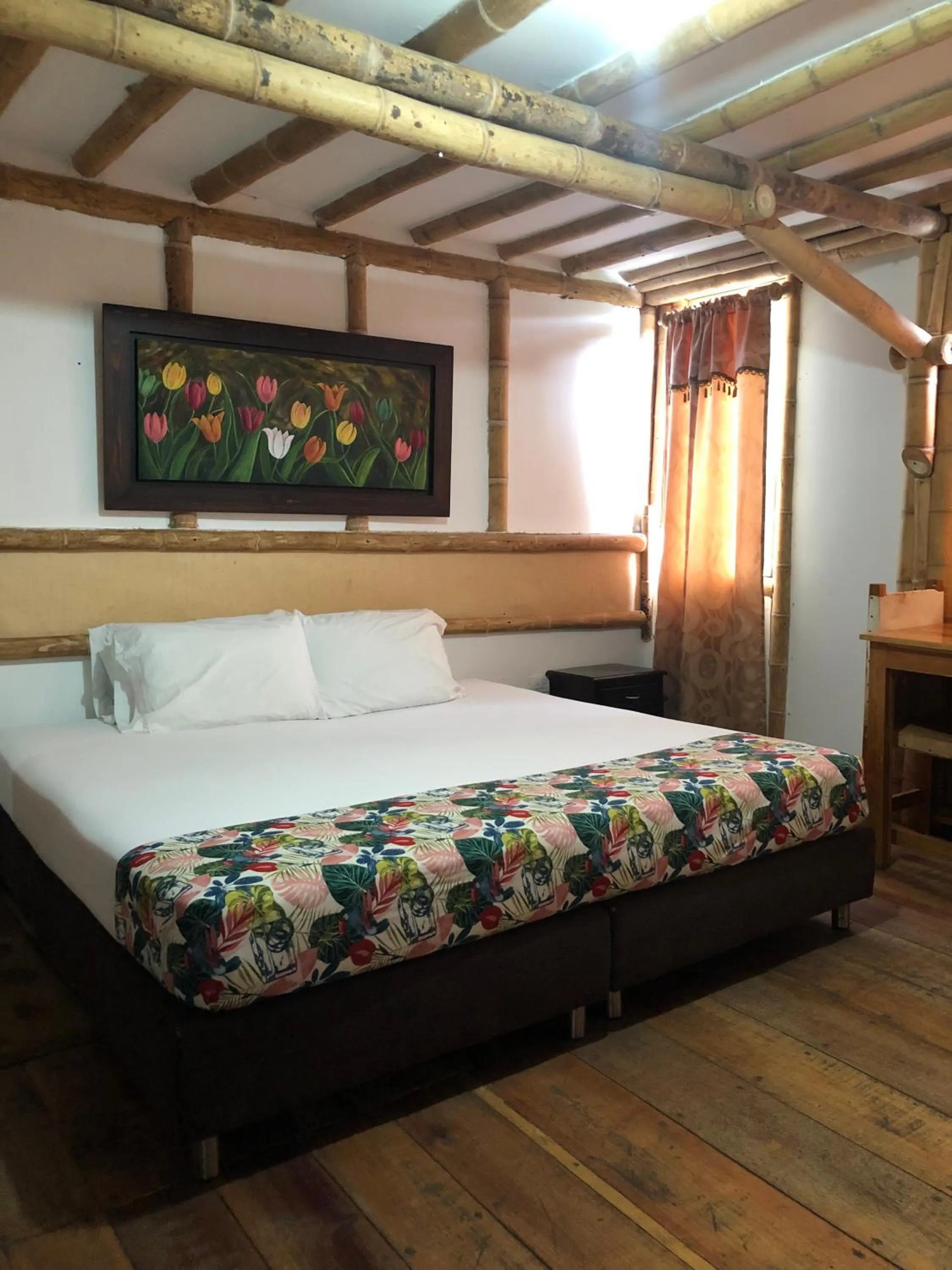 Bed in Eco Hotel Terrabella