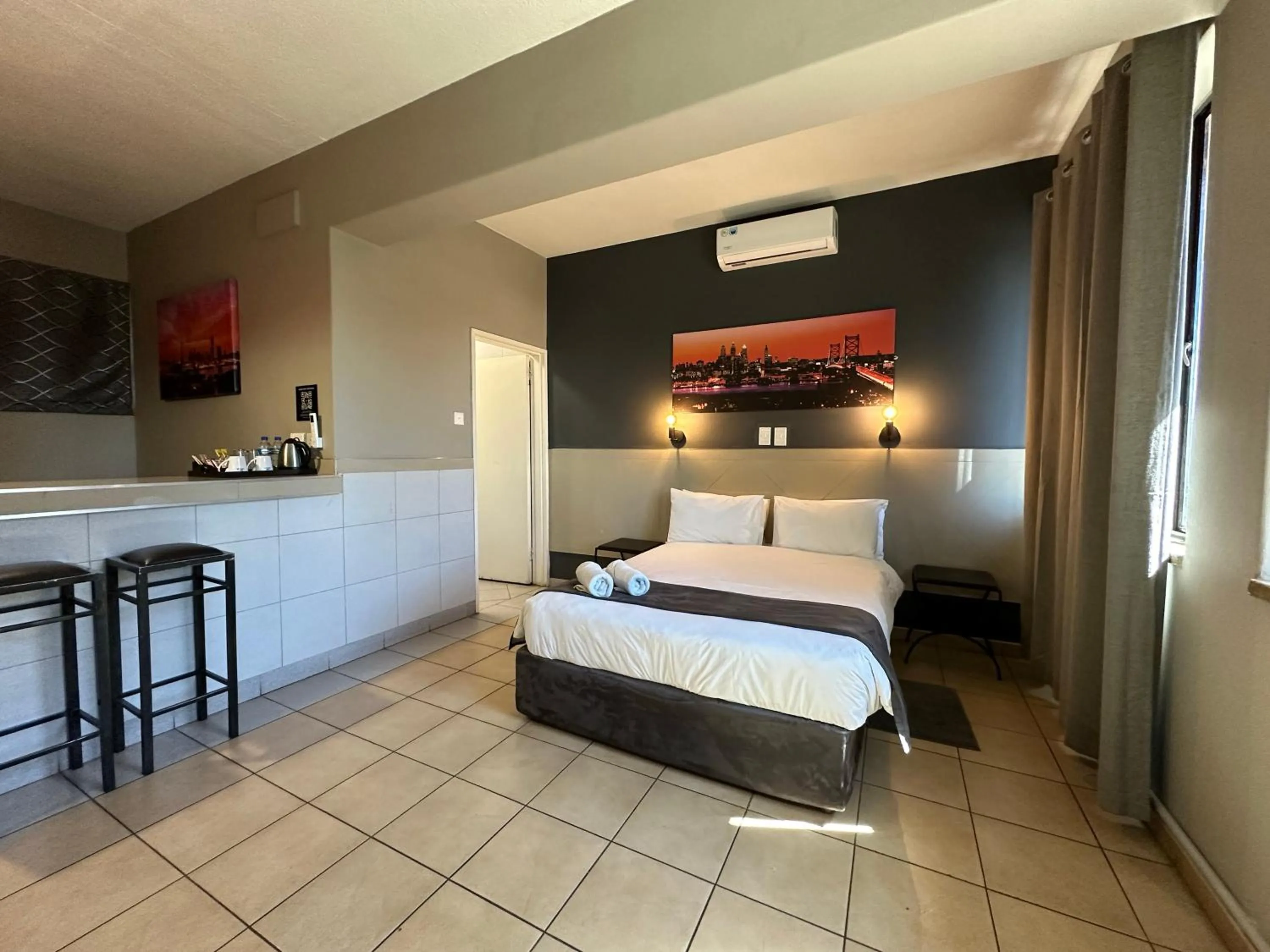 Bed in N1 Hotel Bulawayo