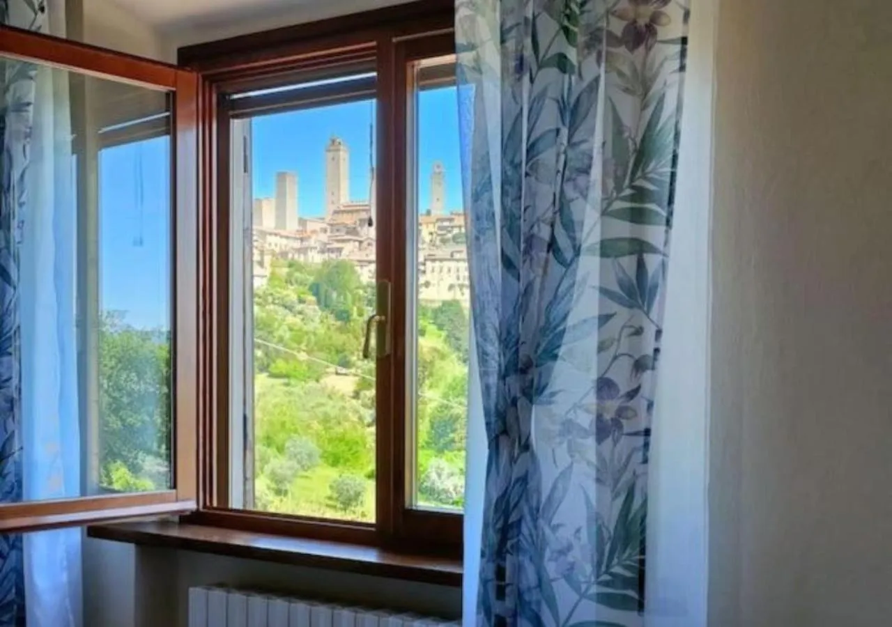 Bird's eye view in B&B Il Fienile San Gimignano