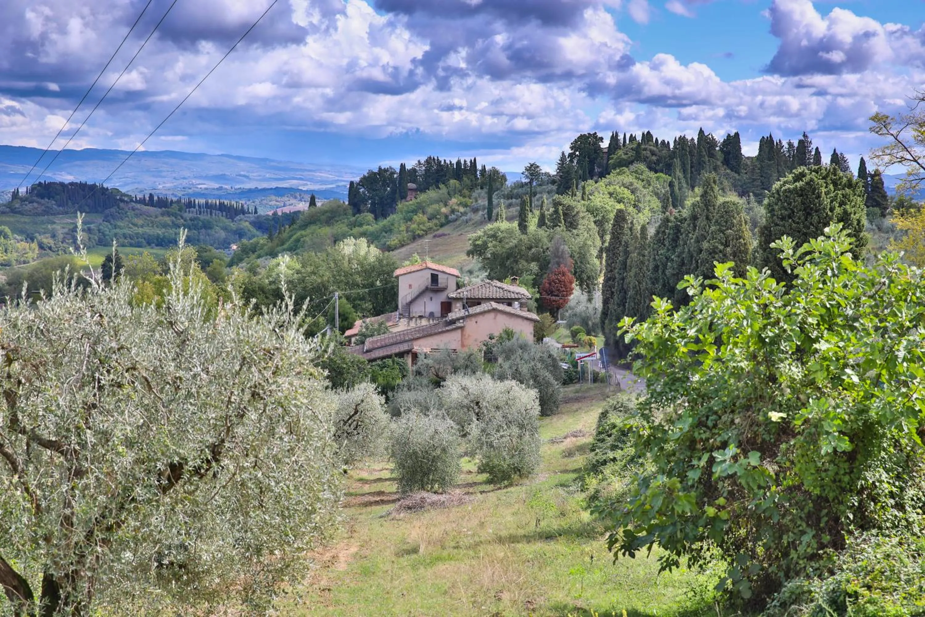 Property building in B&B Il Fienile San Gimignano