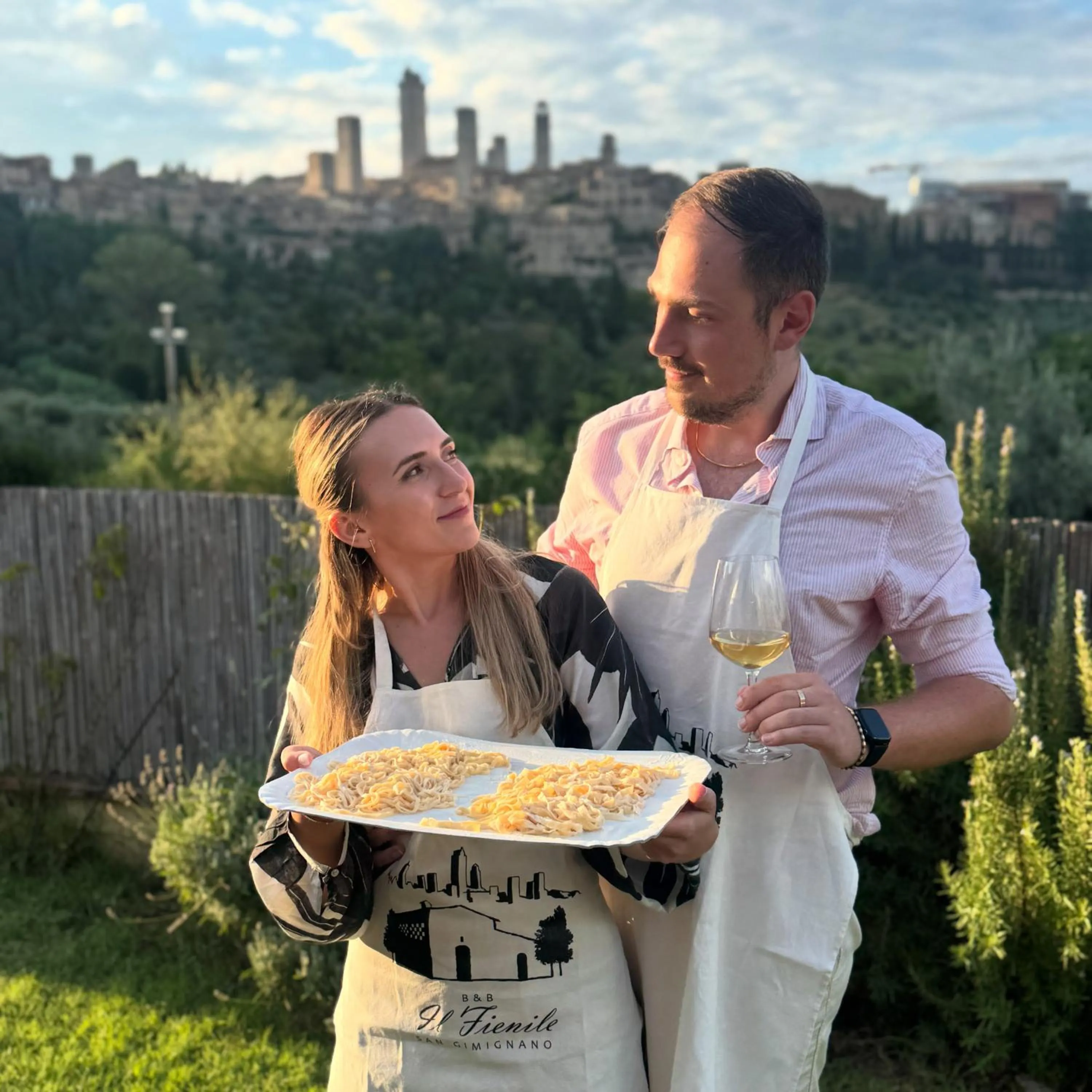 Property building in B&B Il Fienile San Gimignano