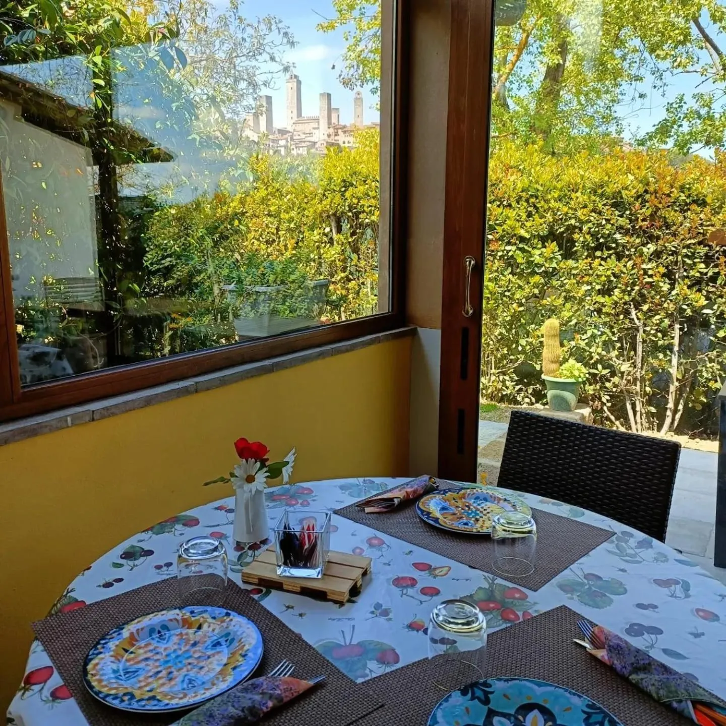 Breakfast in B&B Il Fienile San Gimignano