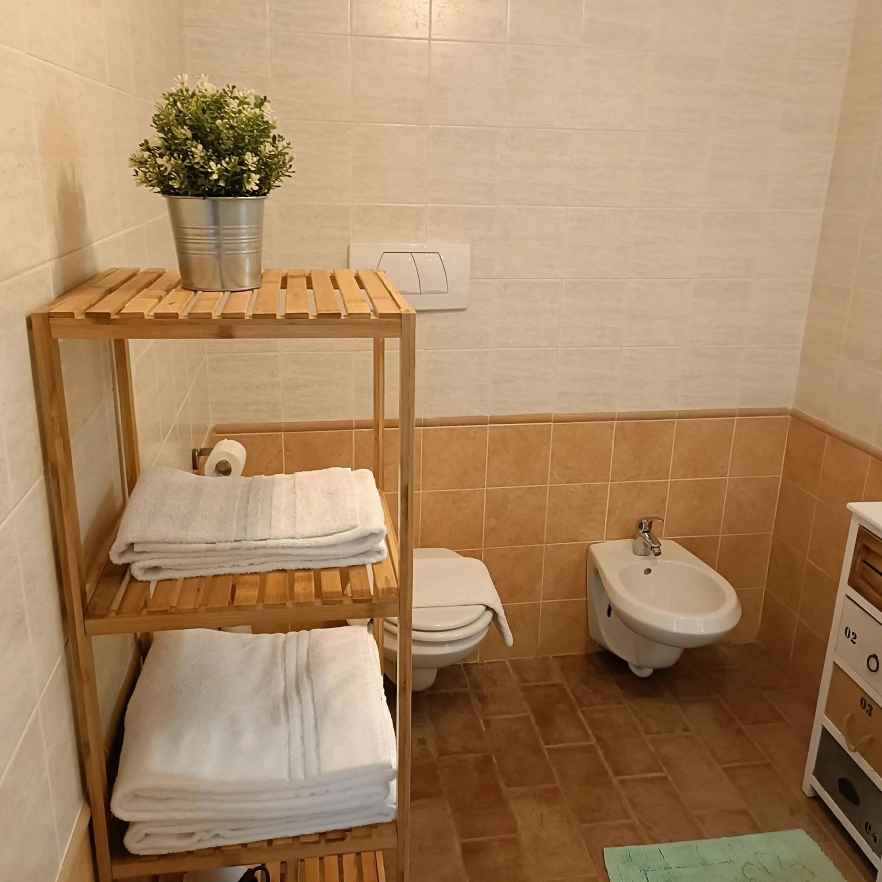 Bathroom in B&B Il Fienile San Gimignano