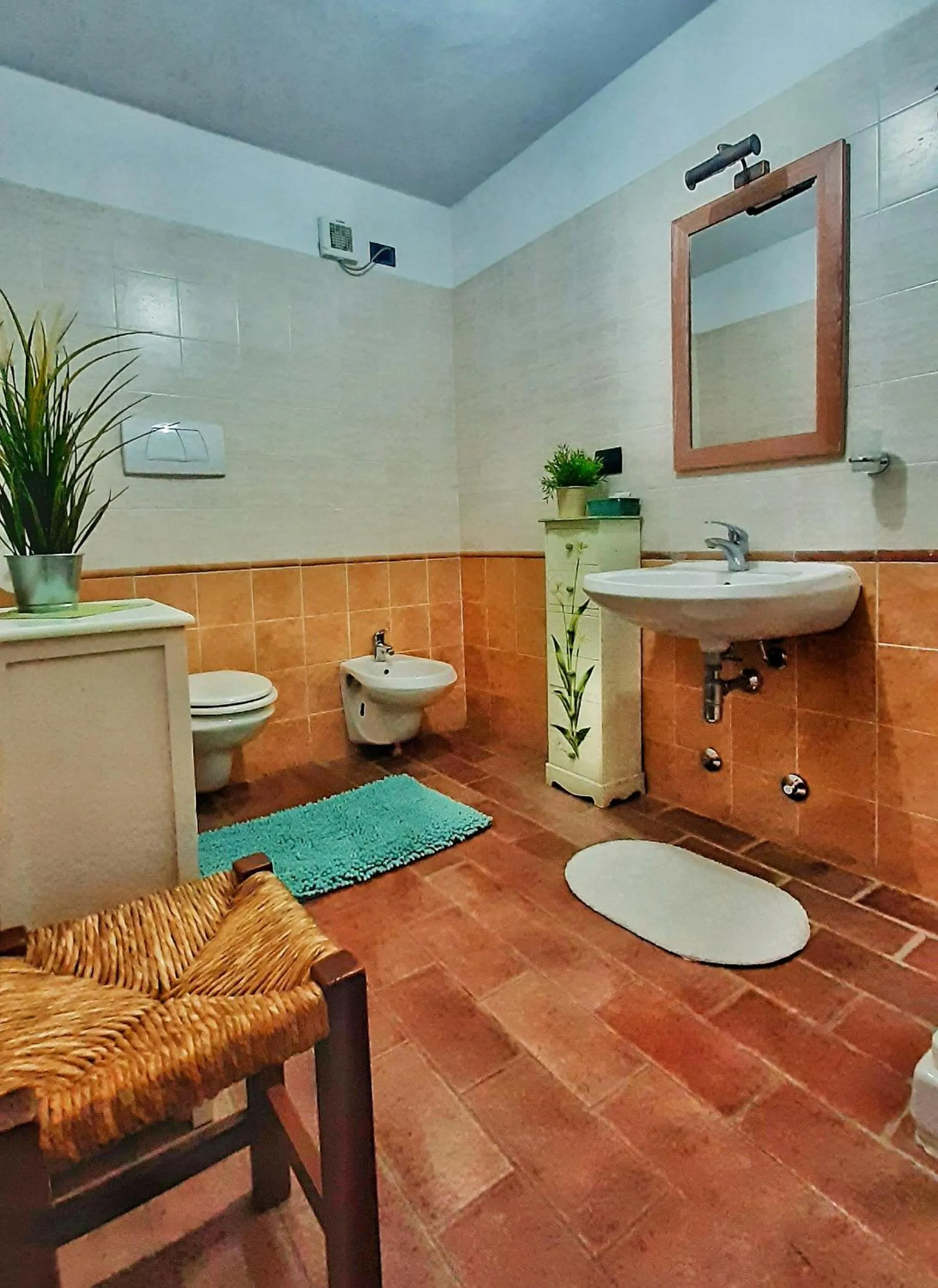 Shower in B&B Il Fienile San Gimignano