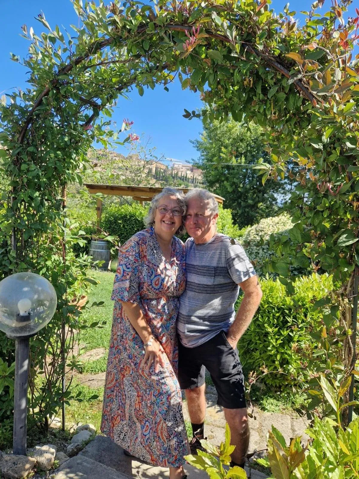 Garden in B&B Il Fienile San Gimignano