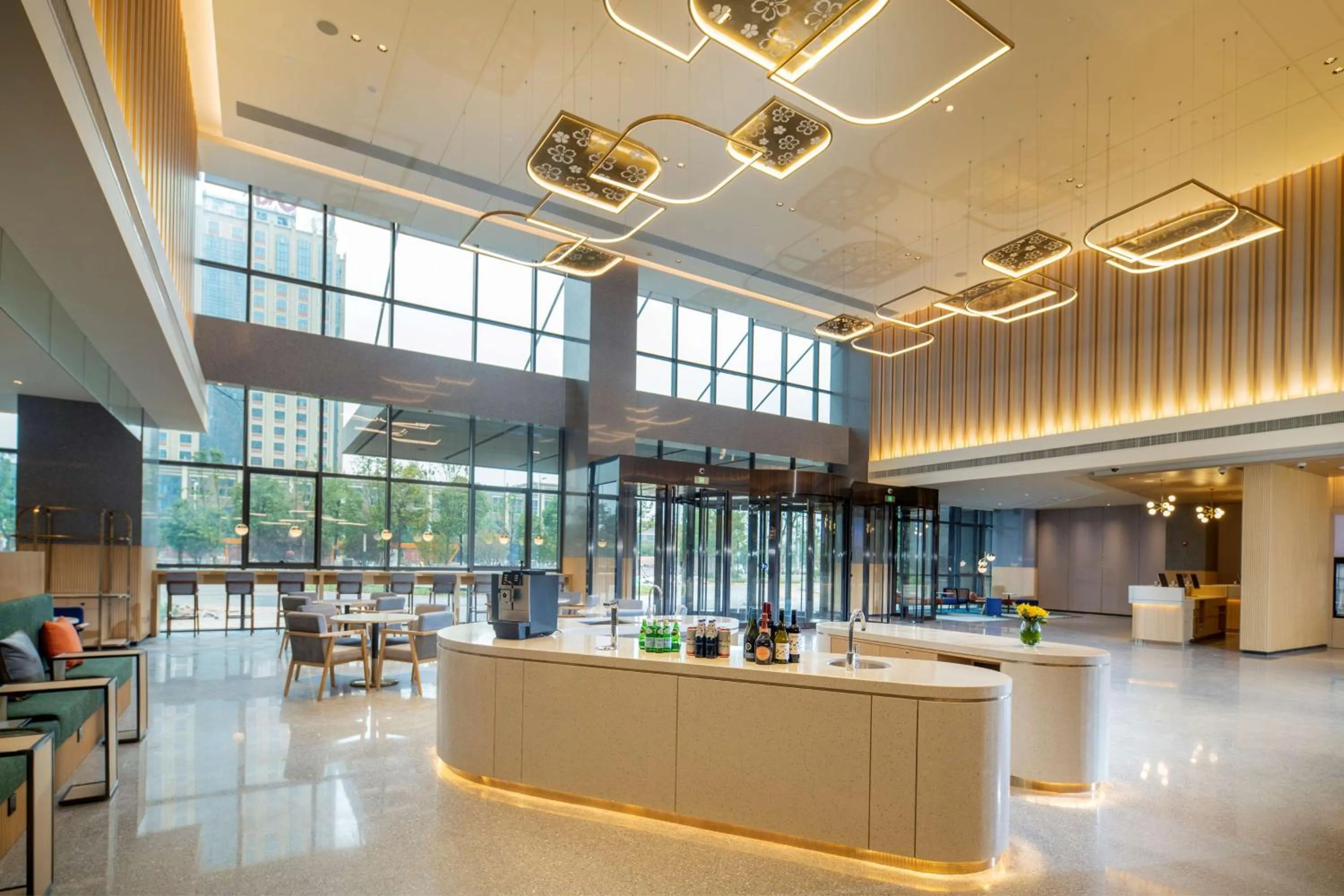 Lobby or reception in Hilton Garden Inn Changde Dingcheng