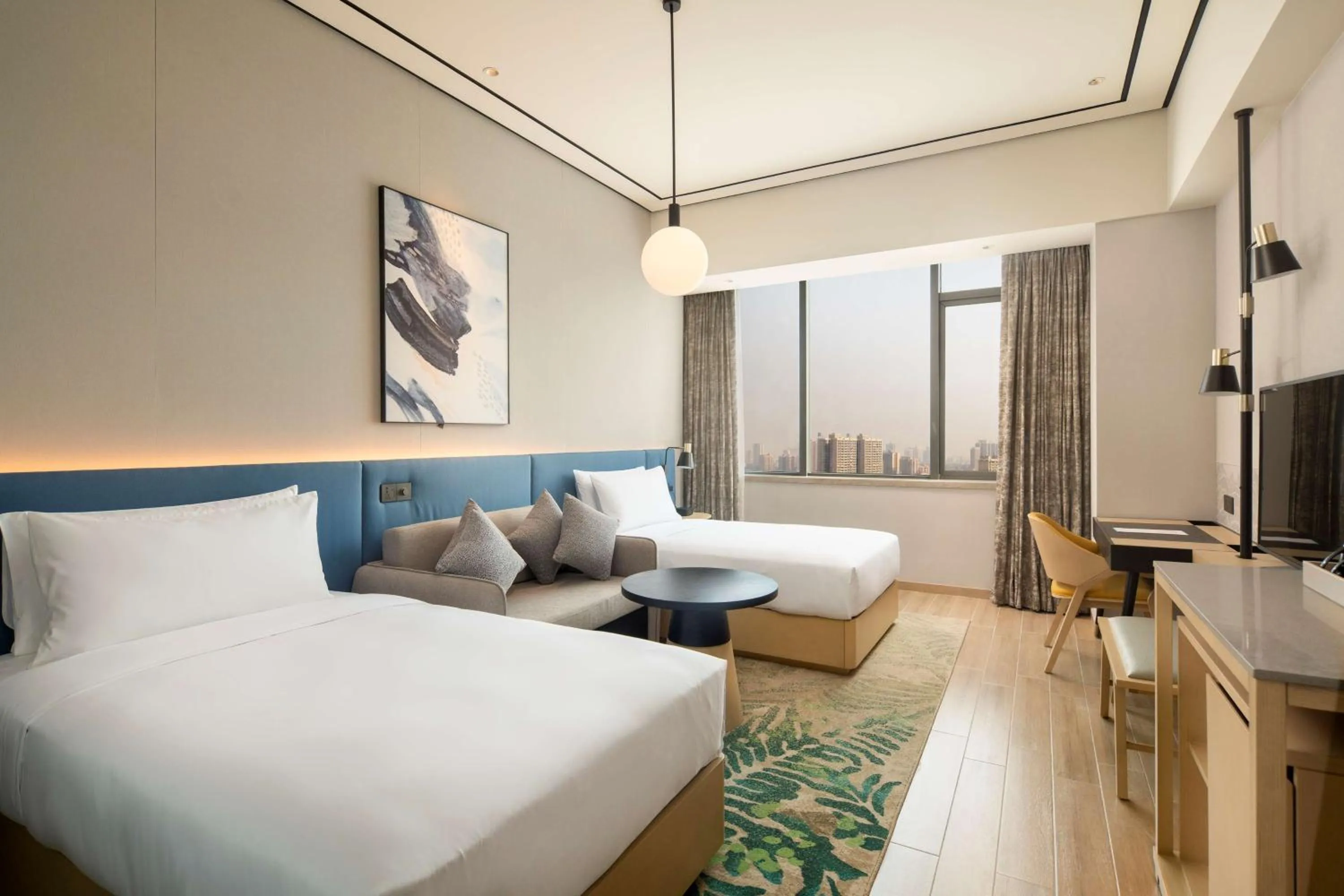 Bed in Hilton Garden Inn Changde Dingcheng