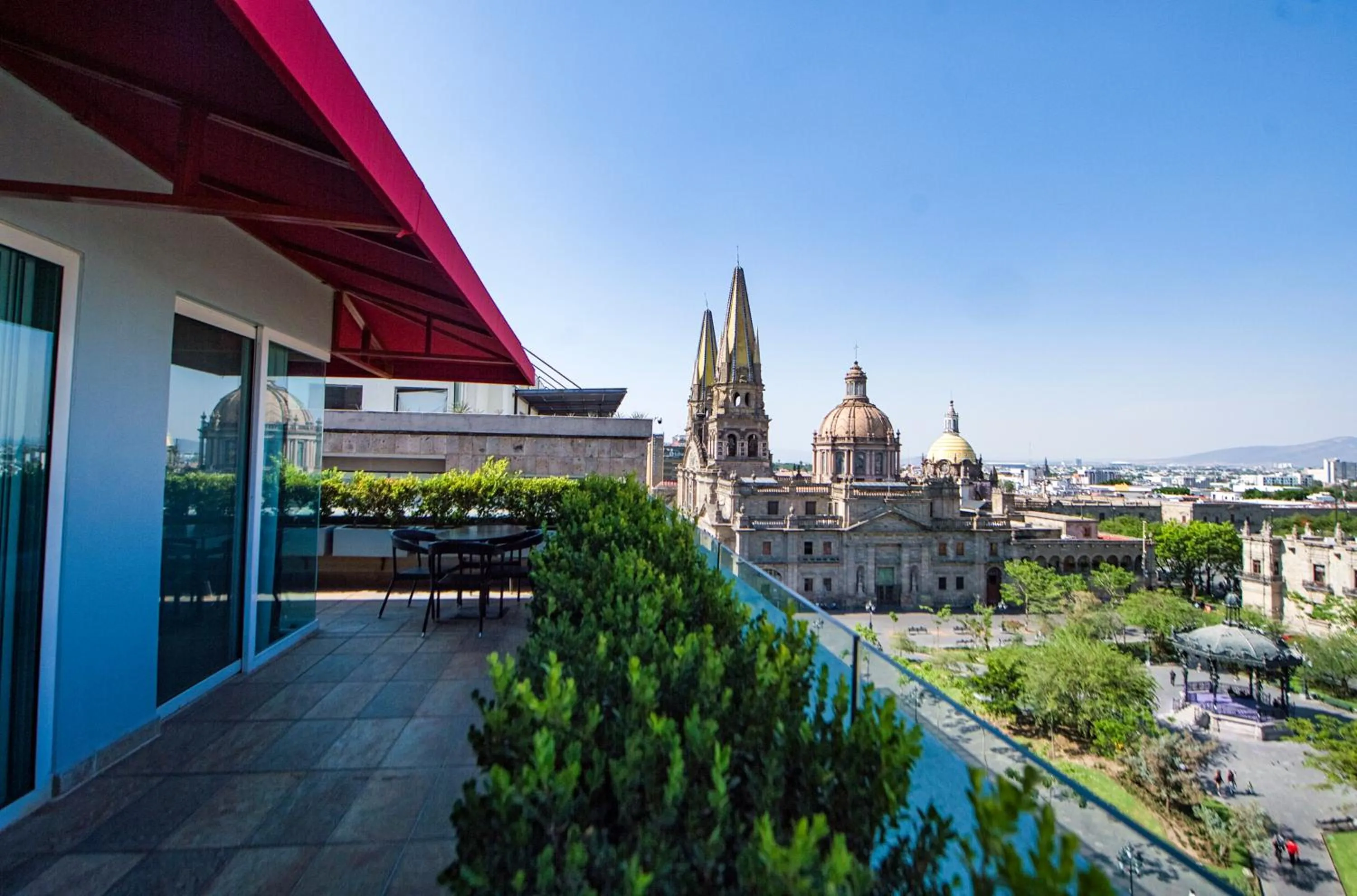 View (from property/room) in Hilton DoubleTree Guadalajara Centro Historico