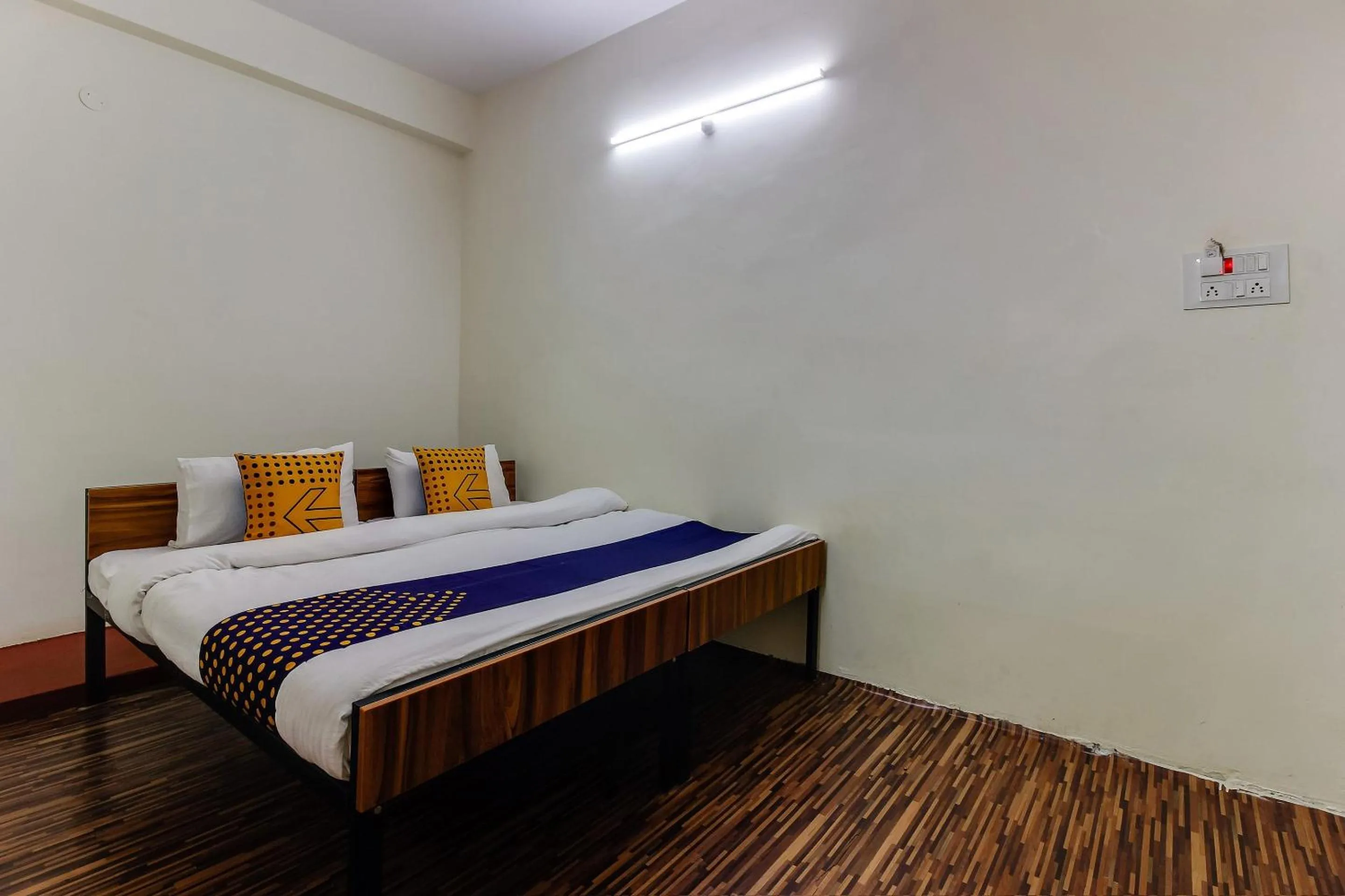 Facade/entrance, Bed in SPOT ON by OYO Hotel Chirag's