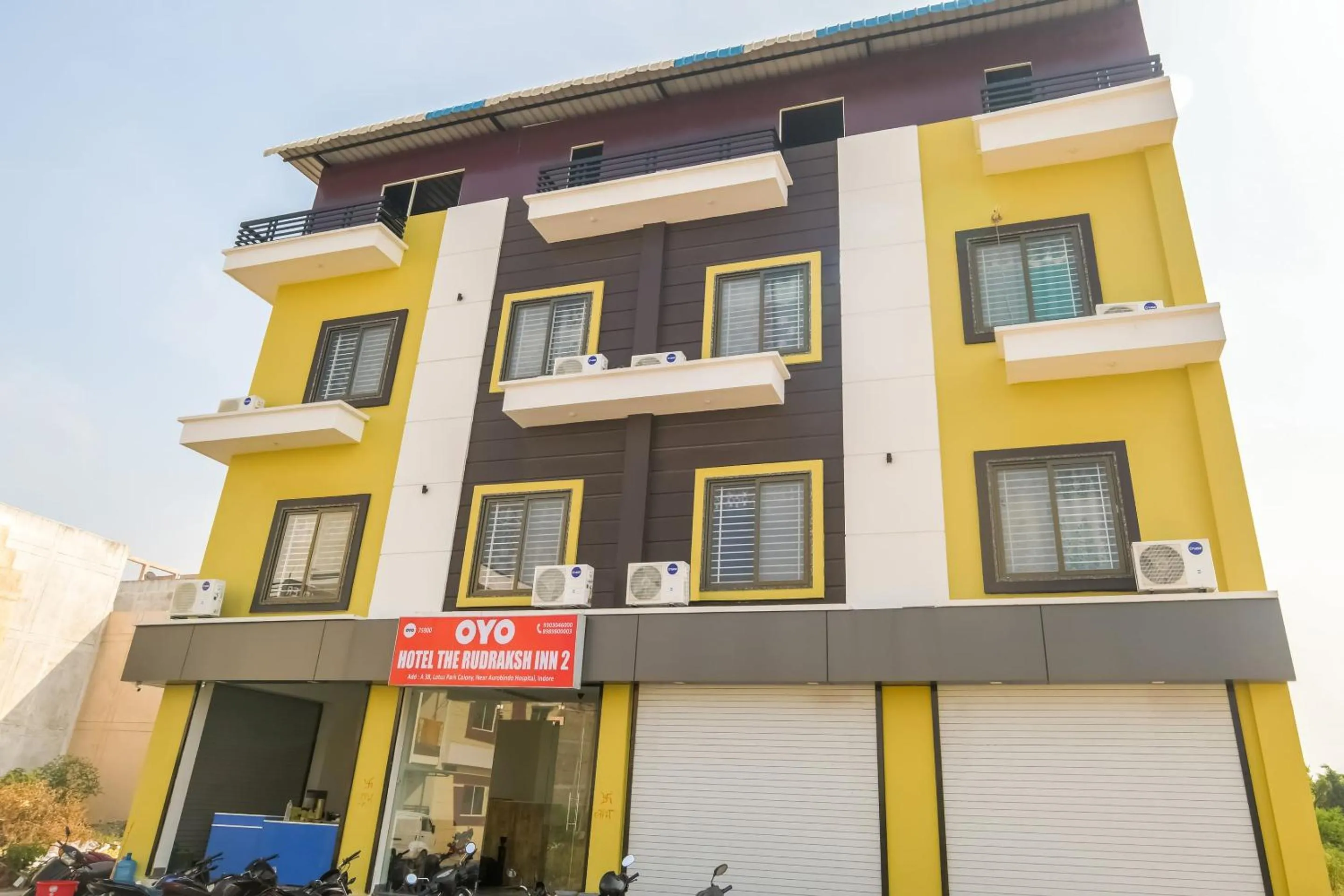 Facade/entrance in Hotel O The Rudransh Inn