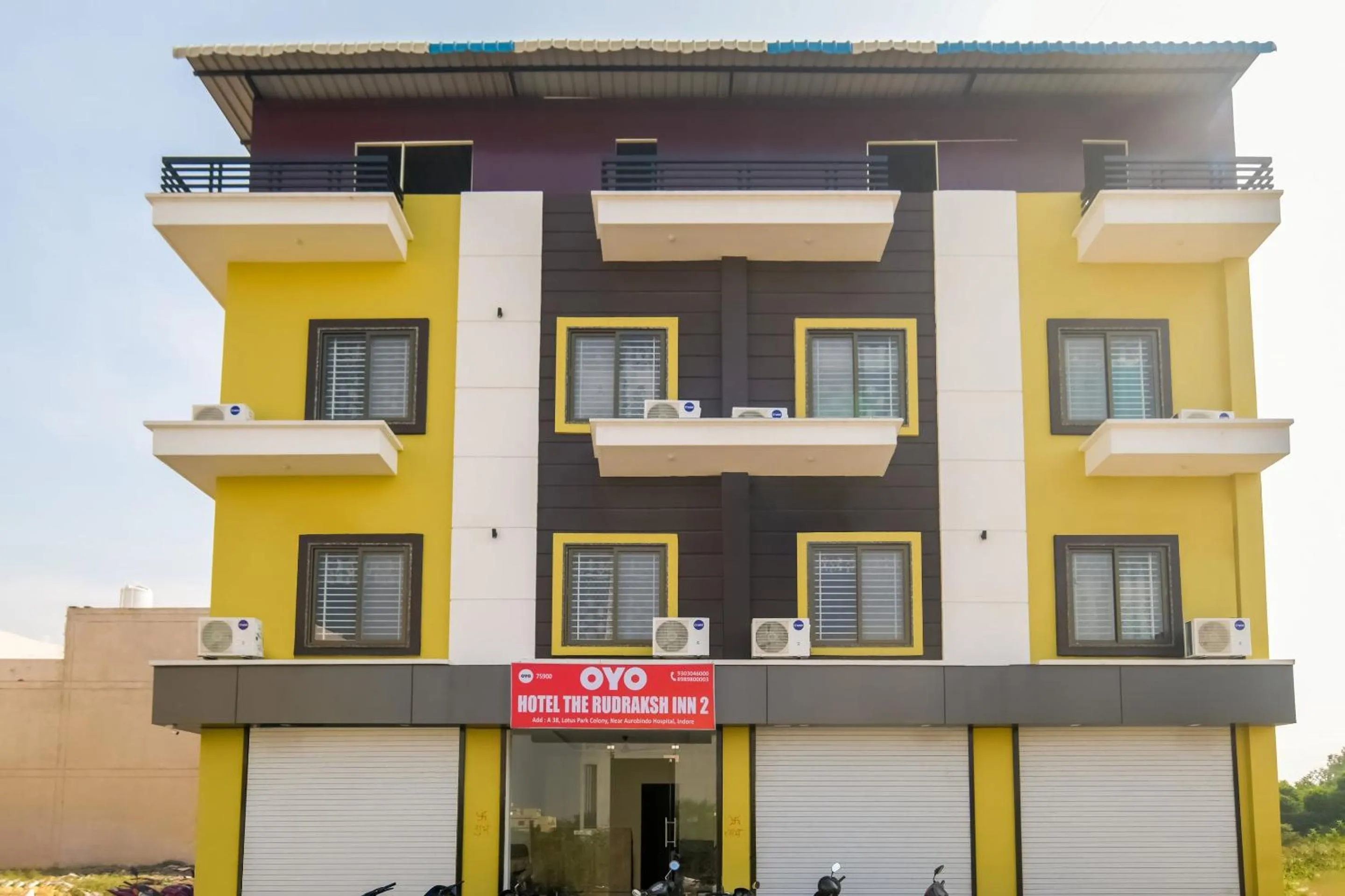 Facade/entrance in Hotel O The Rudransh Inn