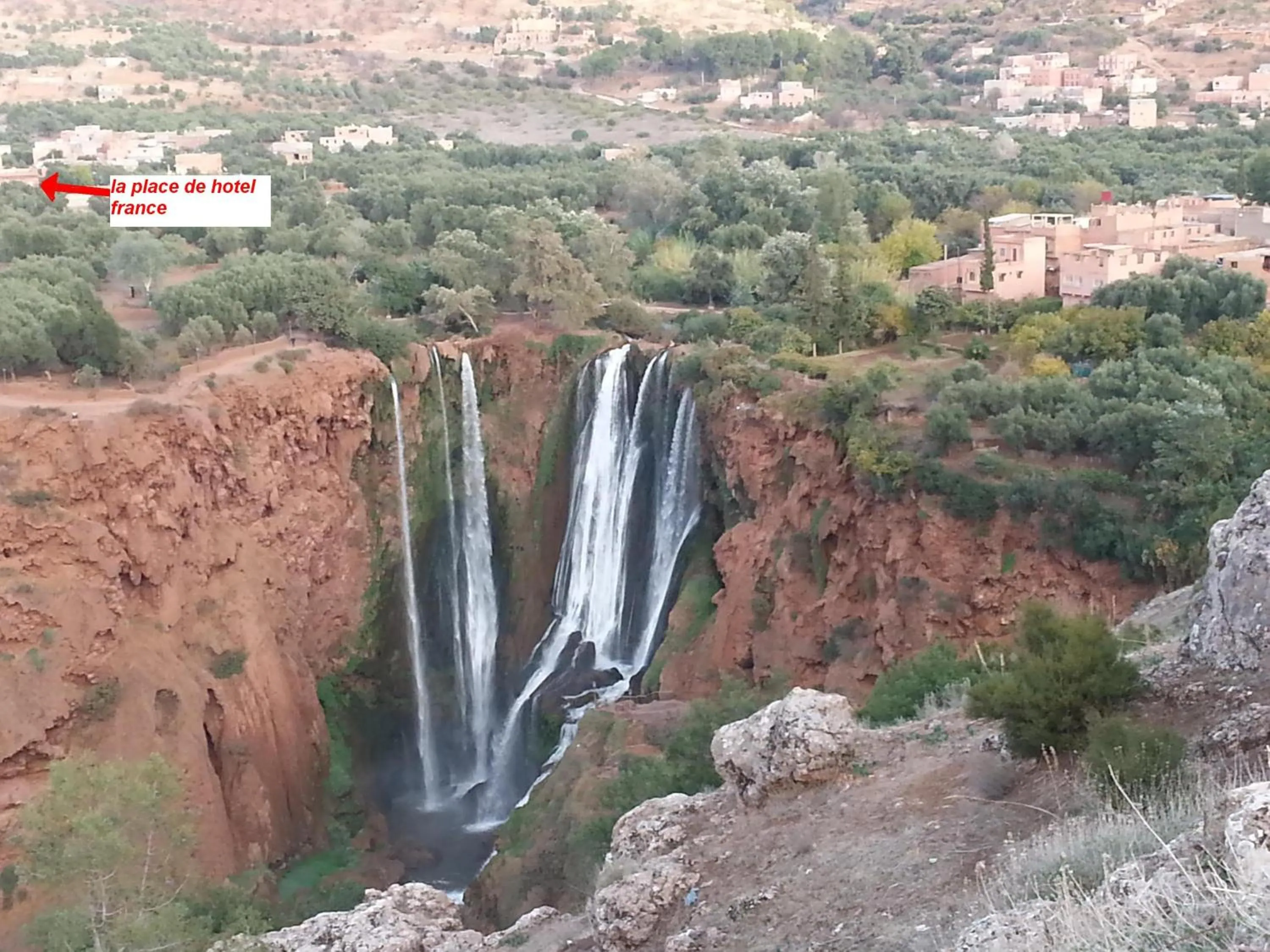 Natural landscape in Hotel France Ouzoud