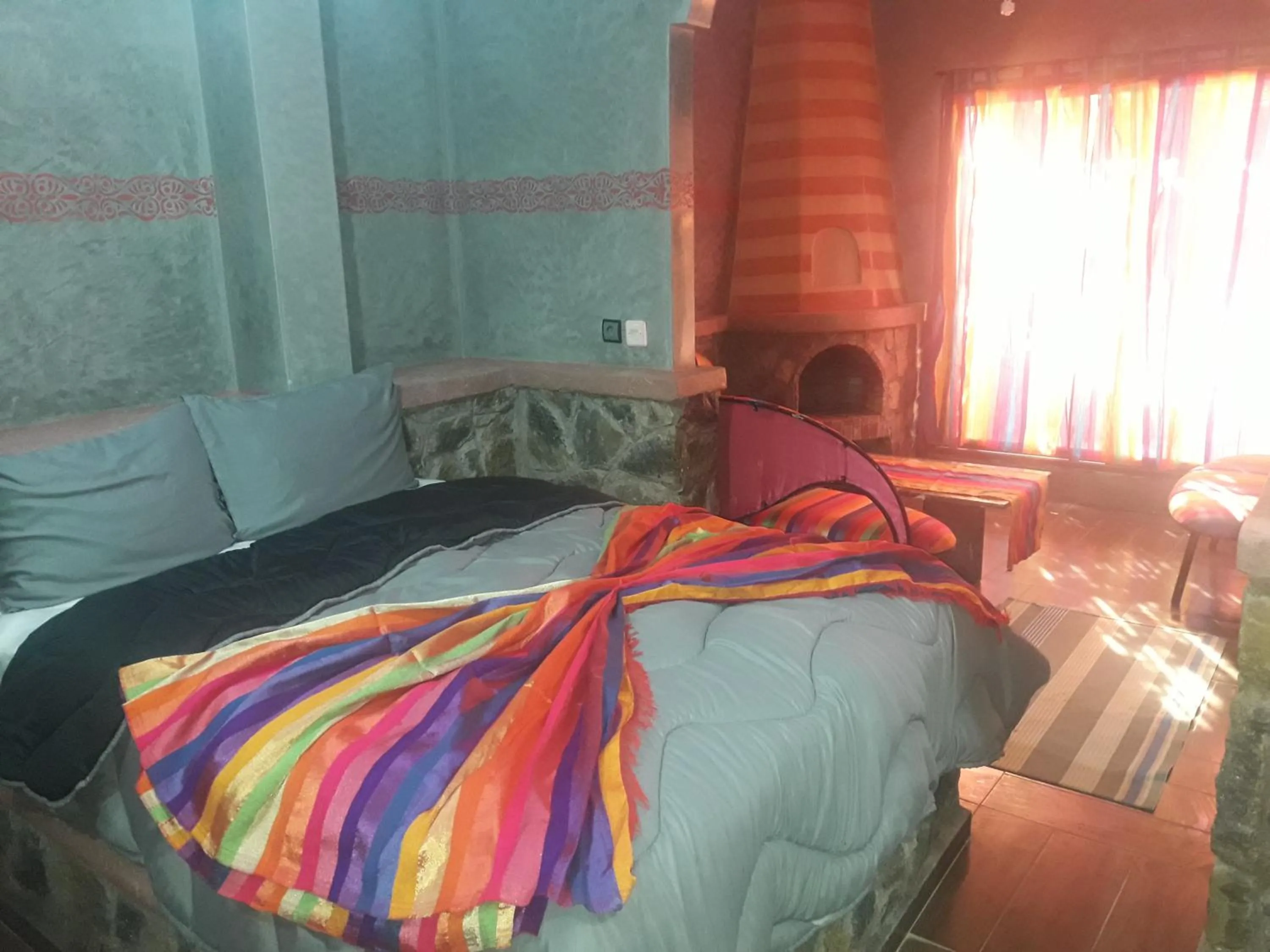 Mountain view, Bed in Hotel France Ouzoud