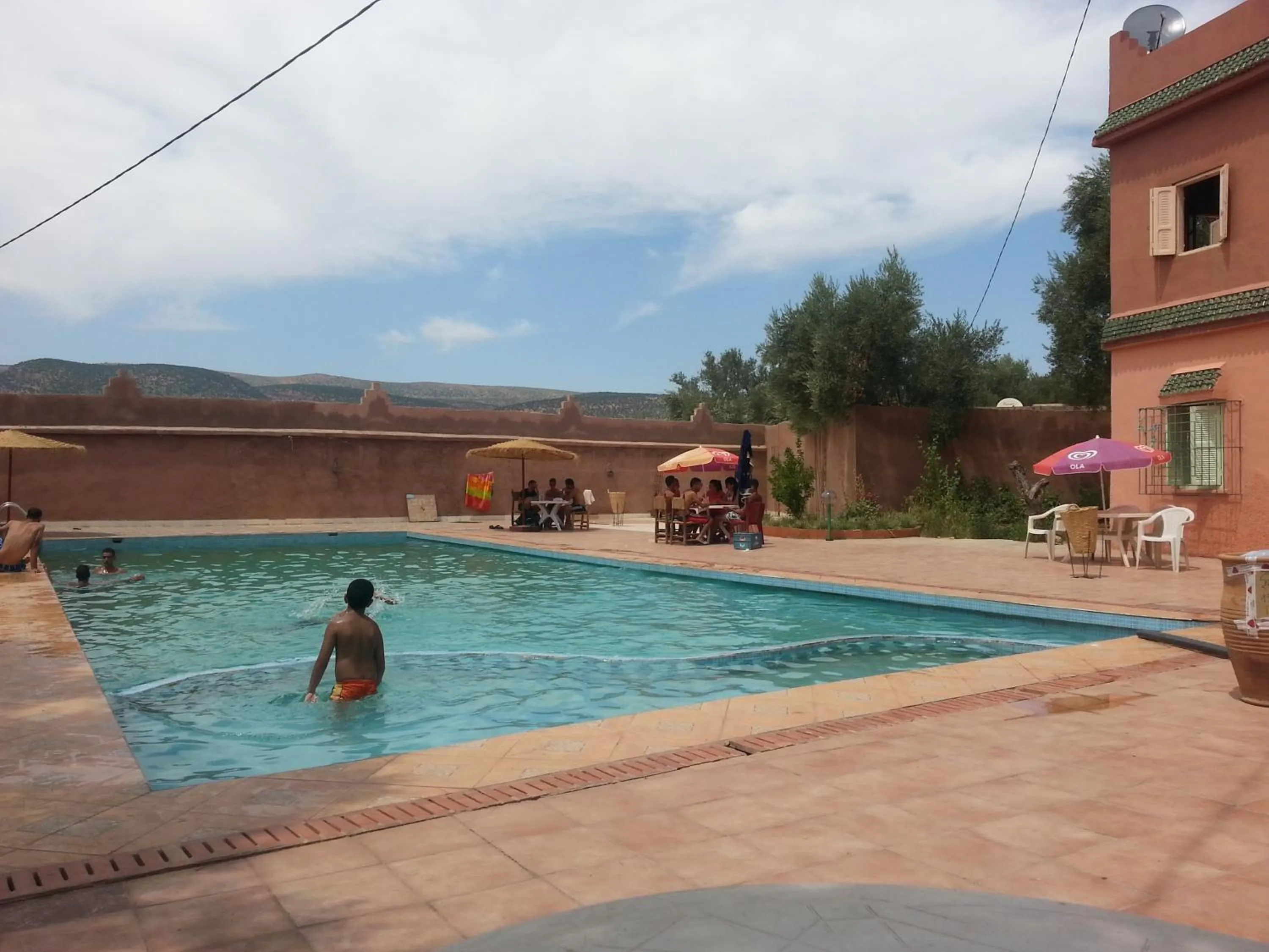 Property building in Hotel France Ouzoud