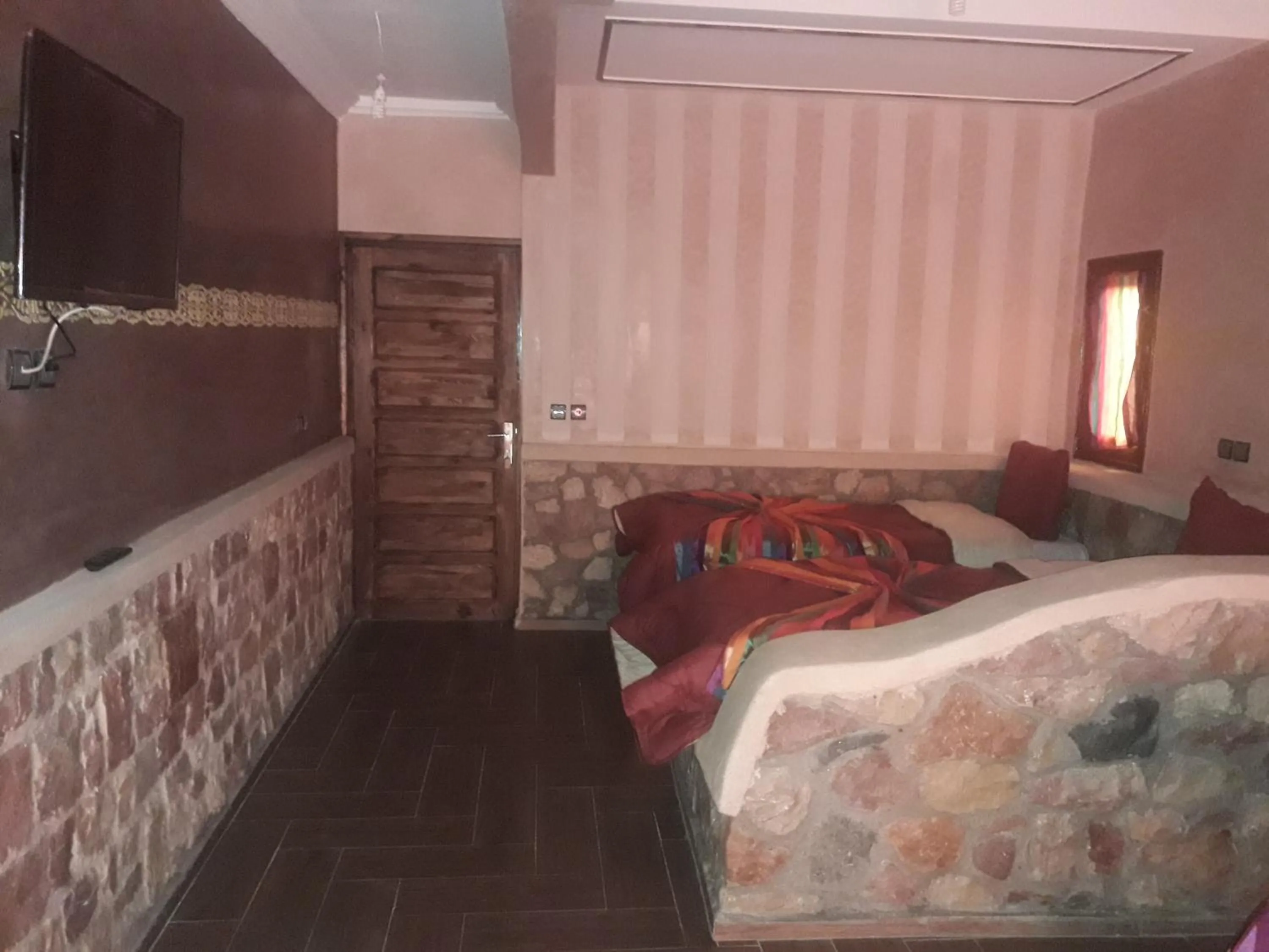 Garden view, Bed in Hotel France Ouzoud