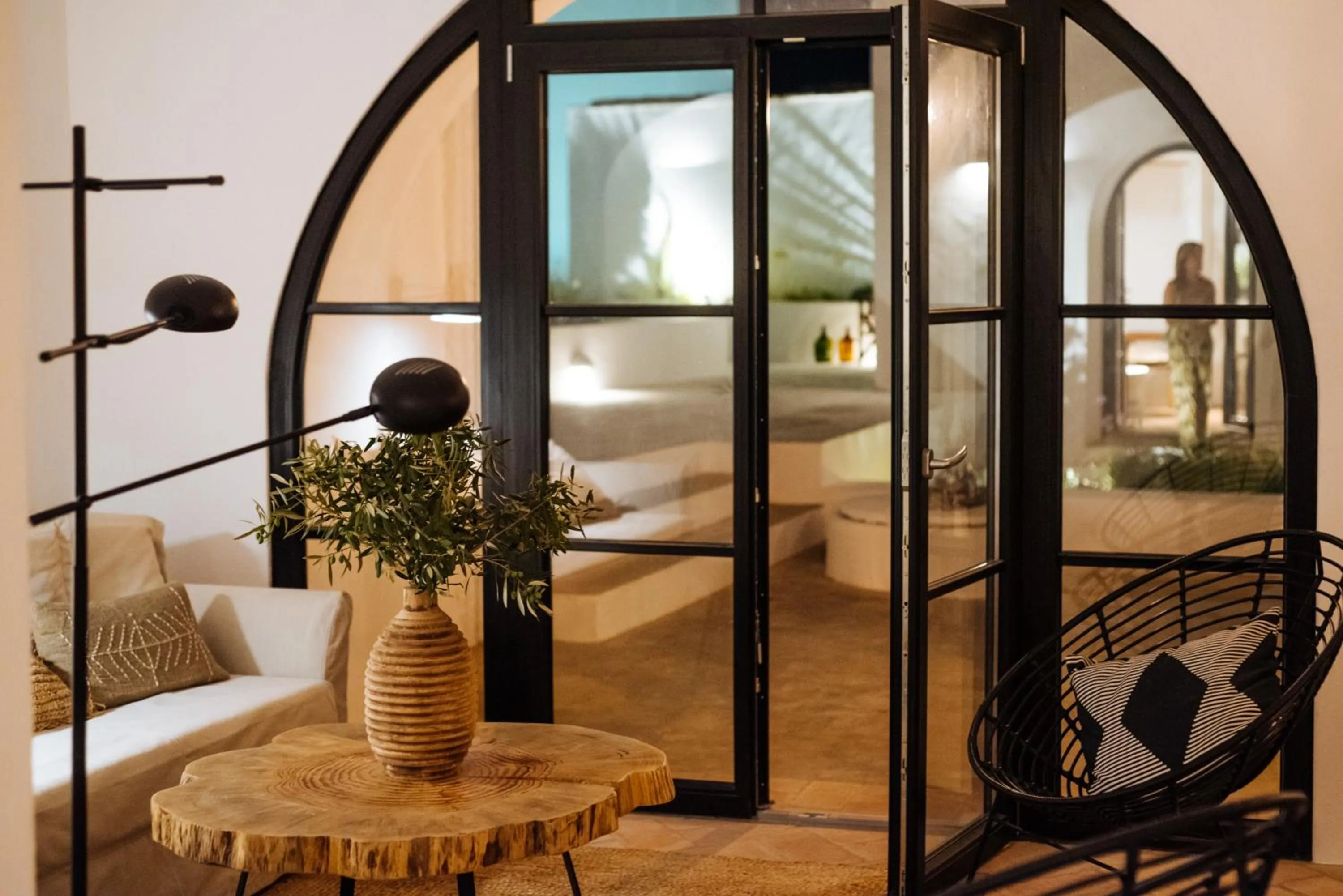 Garden view, Bed in Aljana Guest House Beja