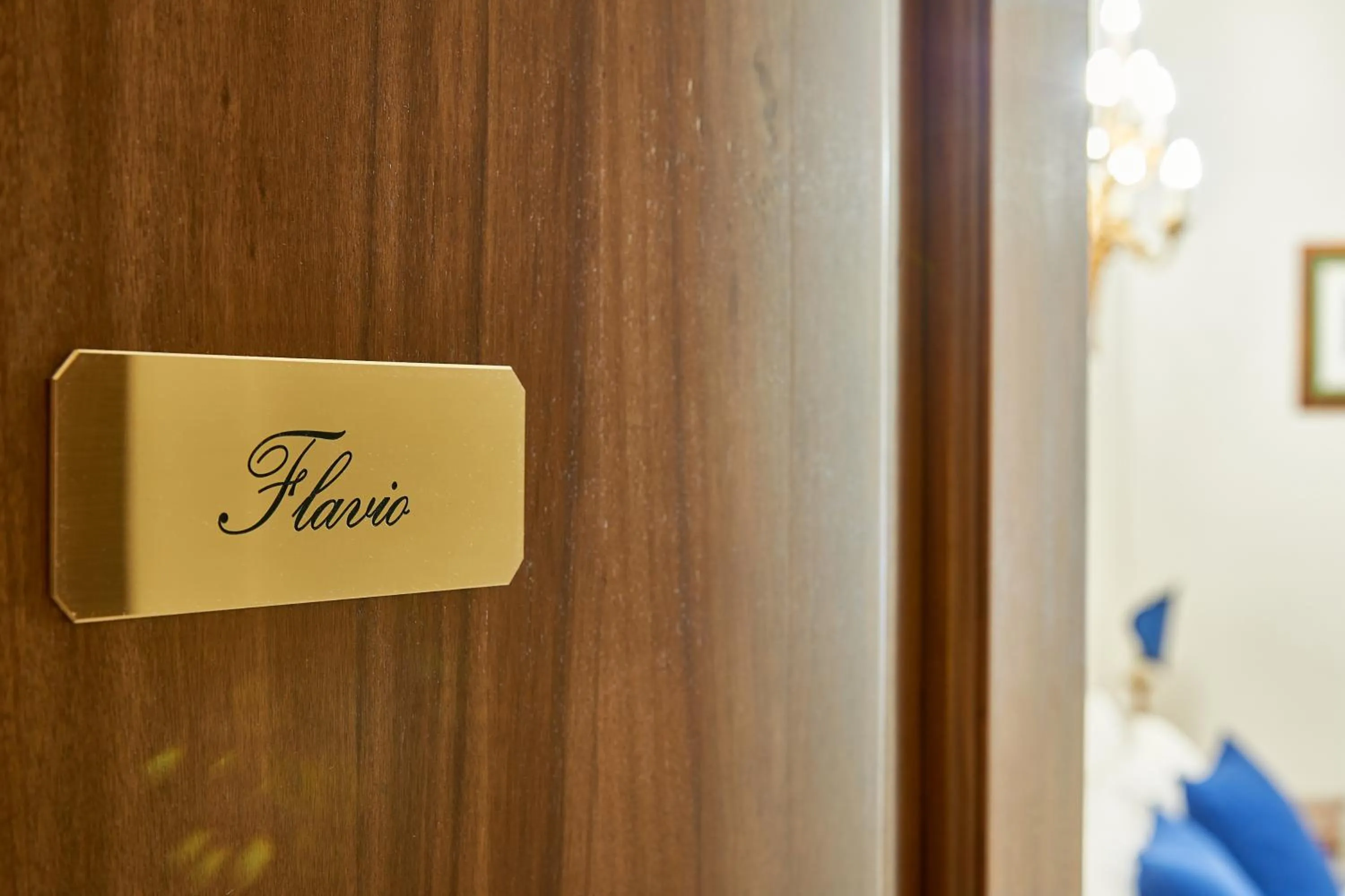 Logo/Certificate/Sign, Bed in Fabrizio's Rooms