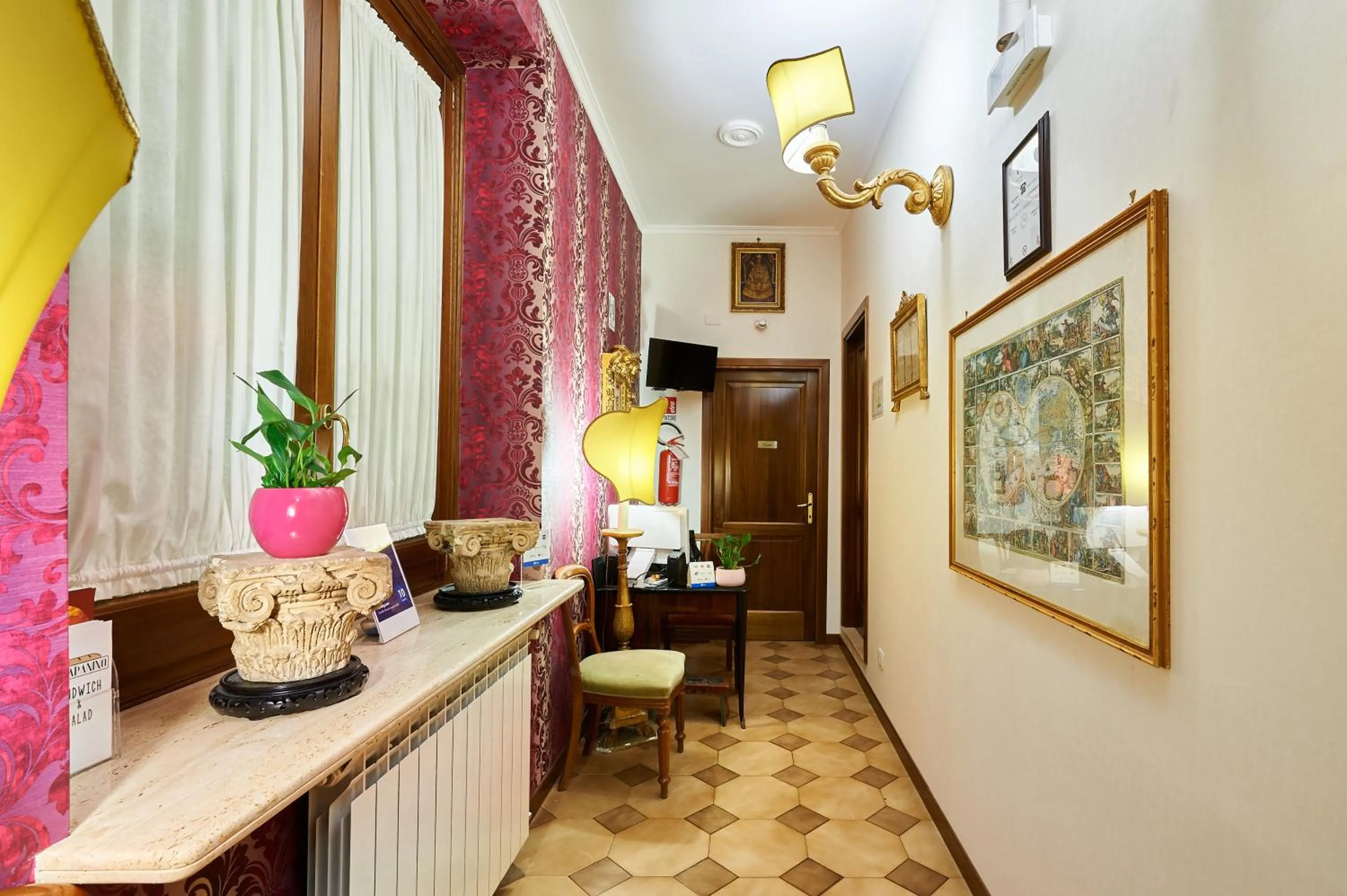 Lobby or reception in Fabrizio's Rooms