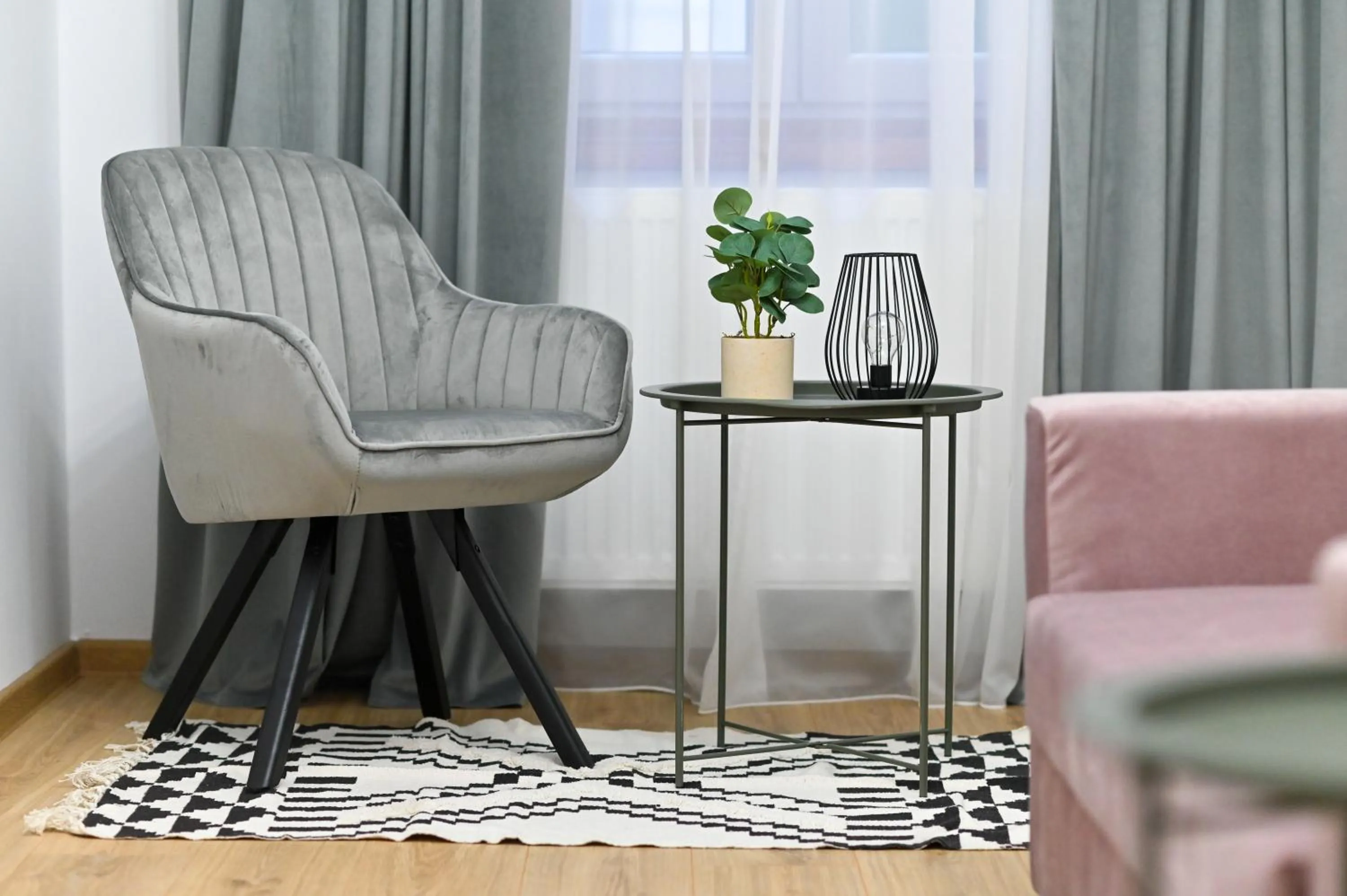 Seating area in Althof Apartments