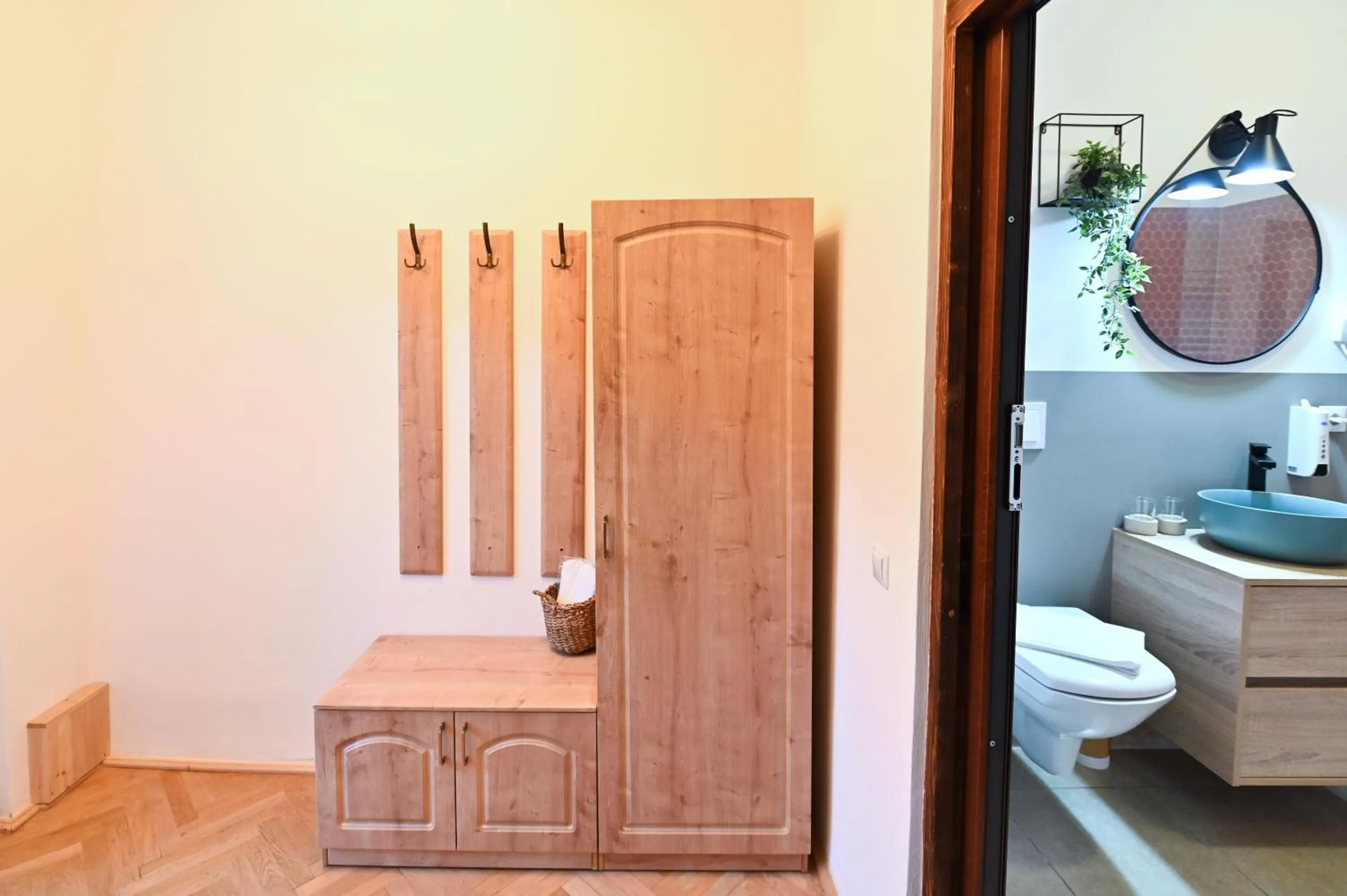 wardrobe in Althof Apartments
