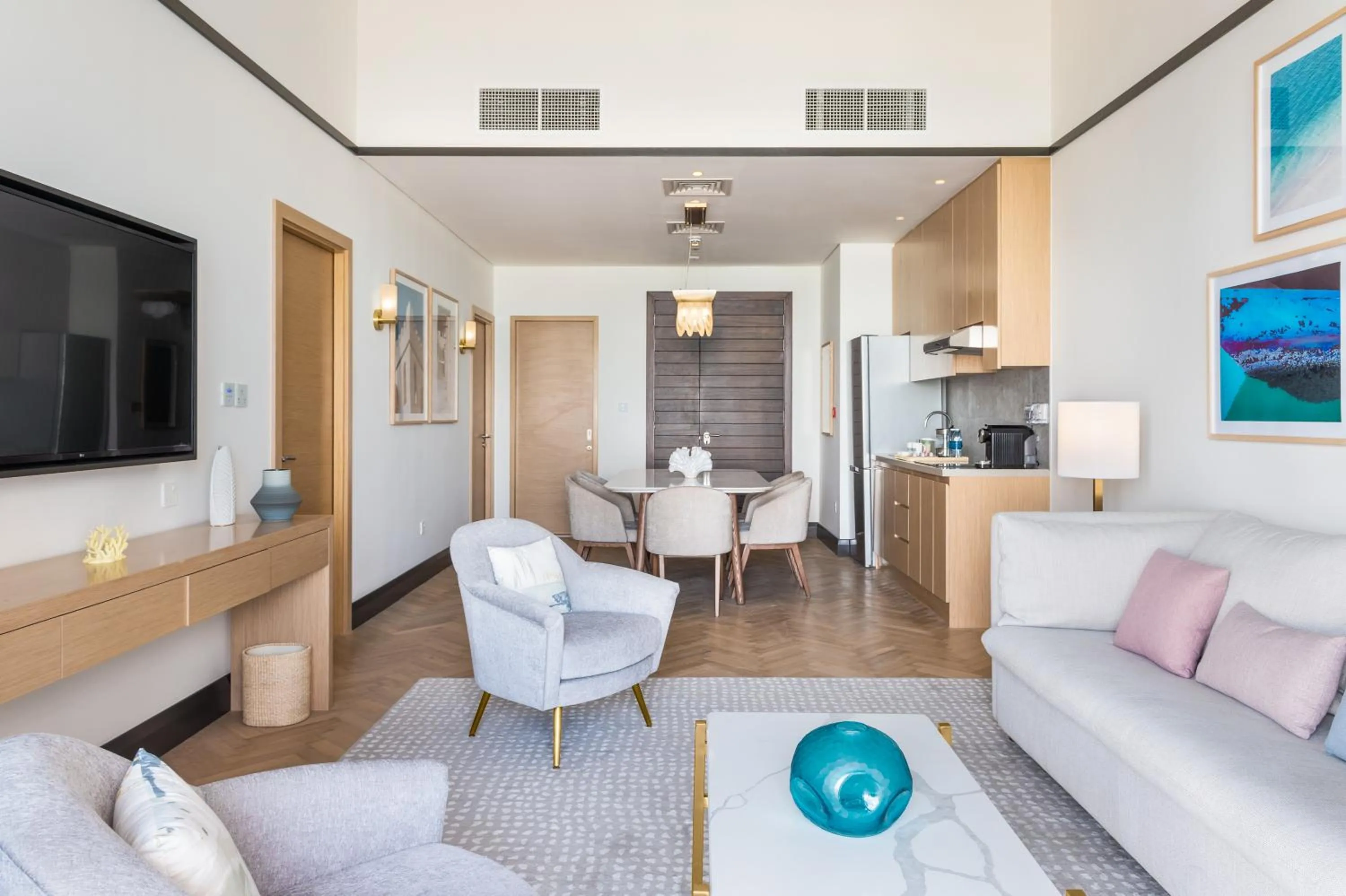 Living room in Vida Beach Resort Umm Al Quwain