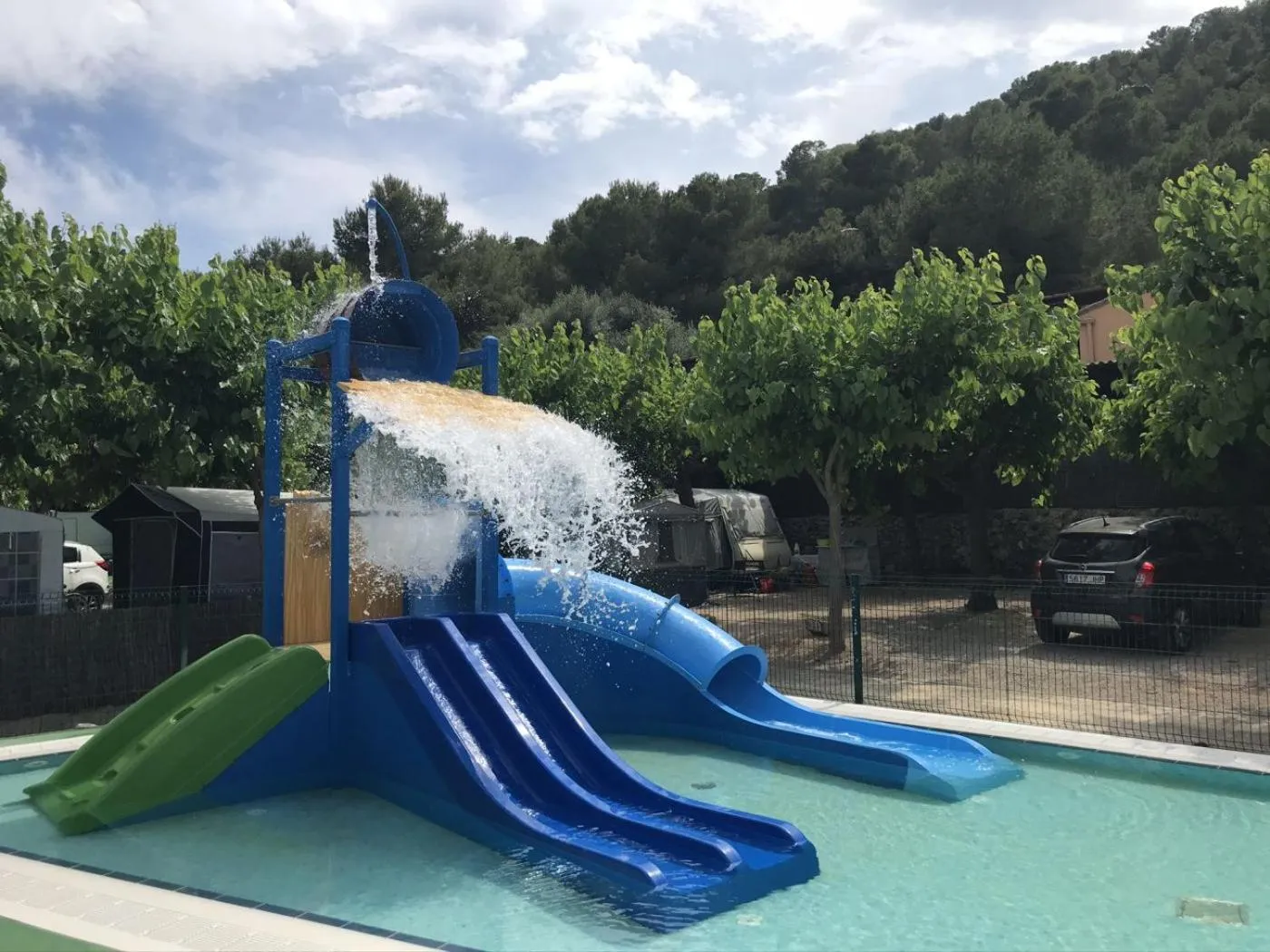Aqua park in Mediterrani Natura Spa Resort