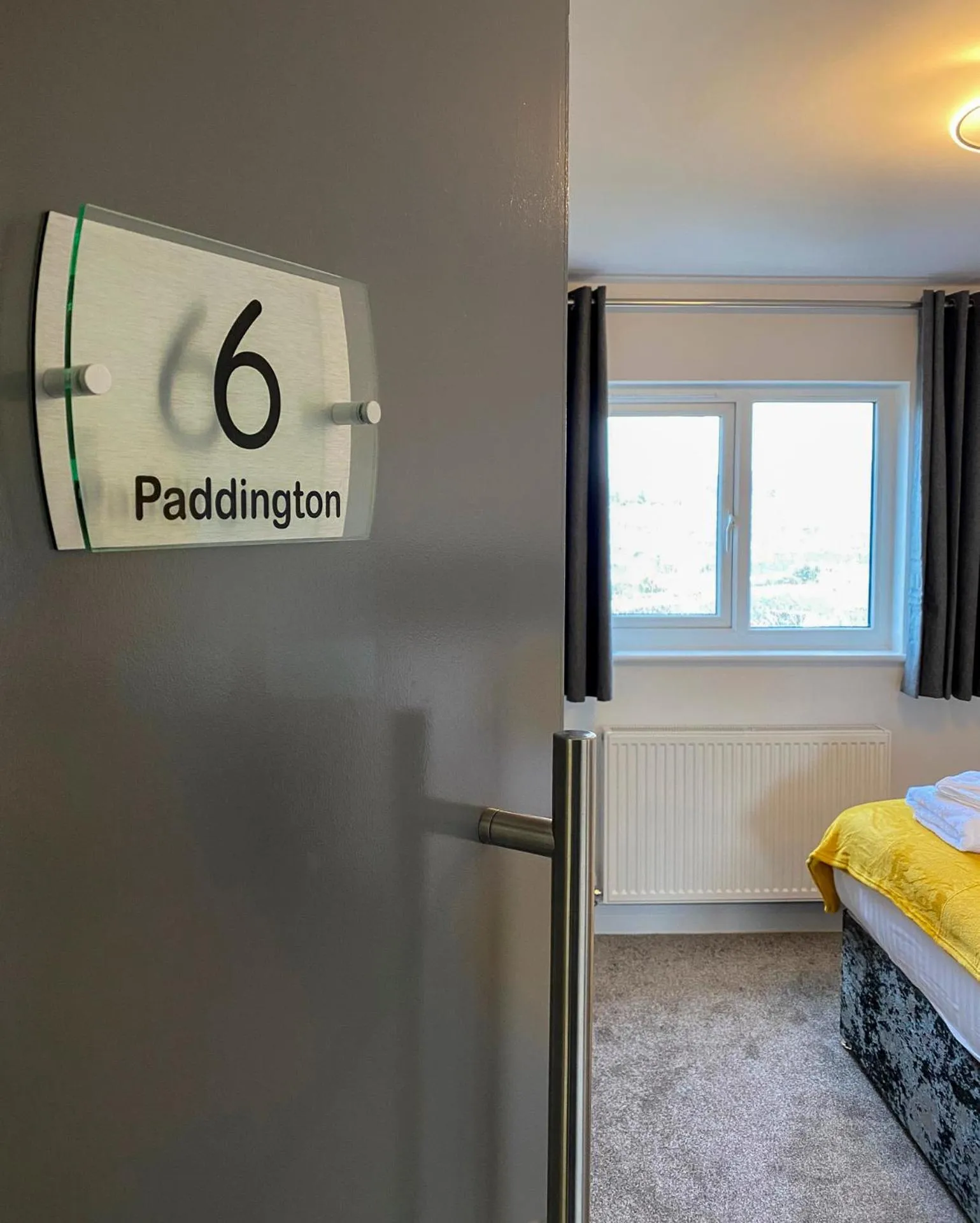 Bedroom, Bed in Paddington by Pureserviced