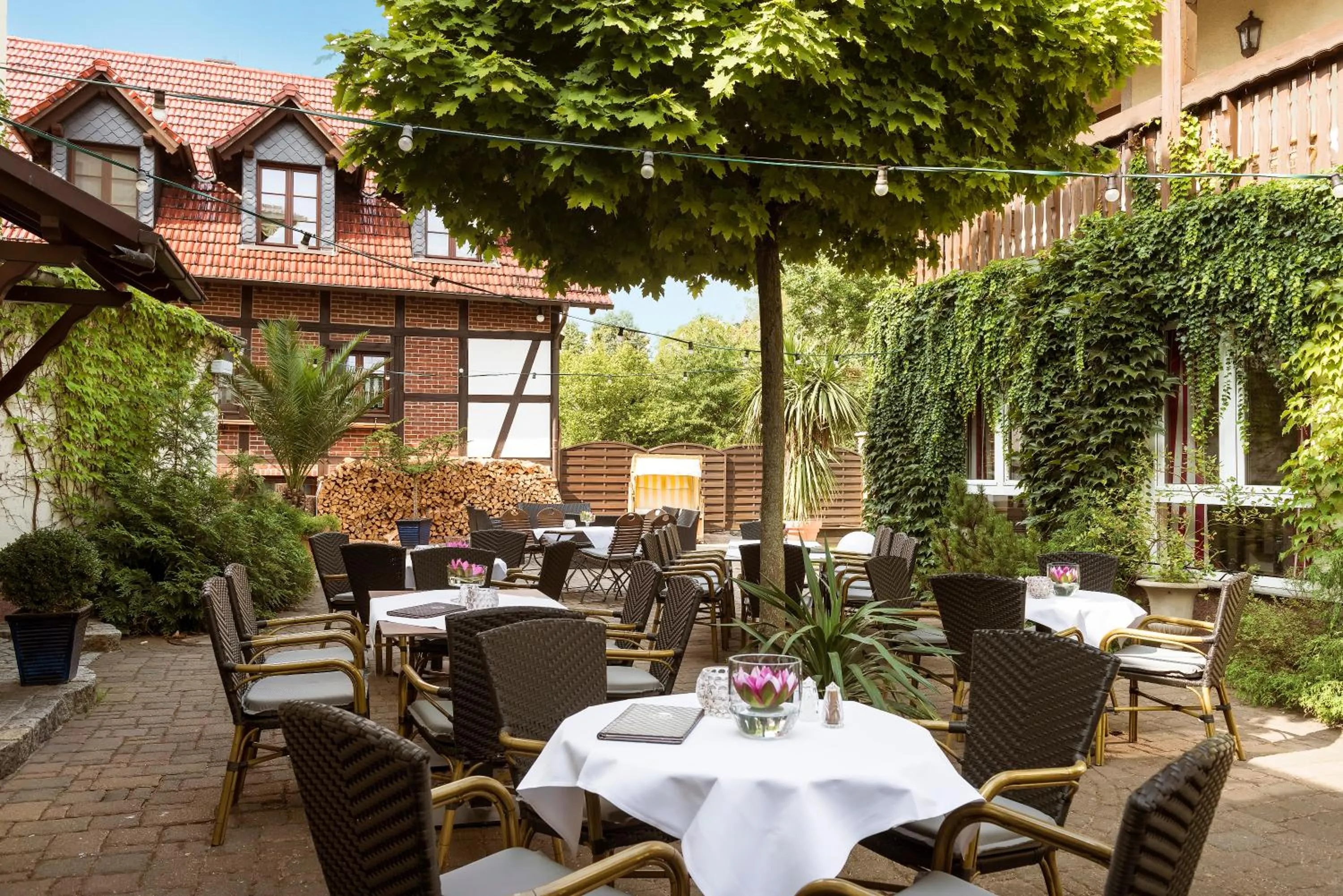 Restaurant/places to eat in Hotel Linther Hof
