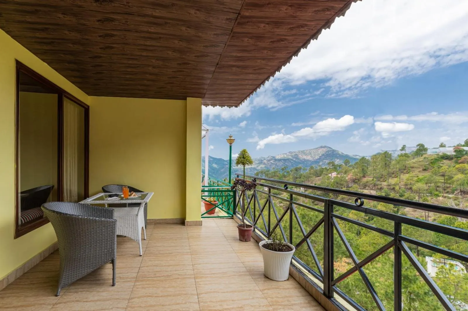 View (from property/room) in Maple Resort Chail