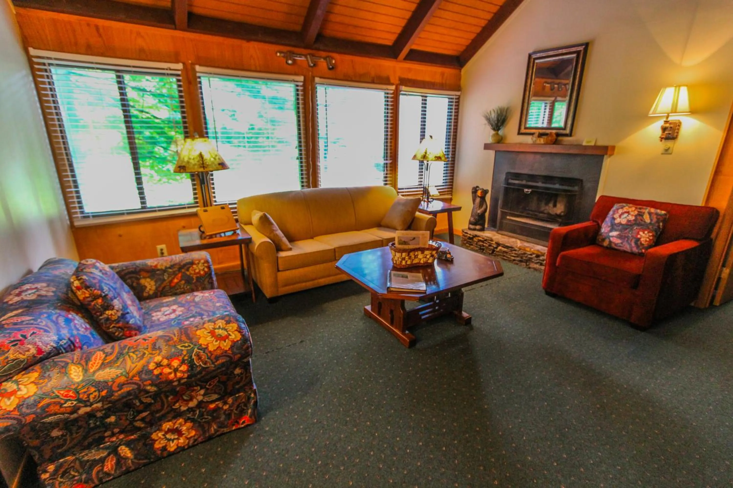 Living room in Golf Club Villas