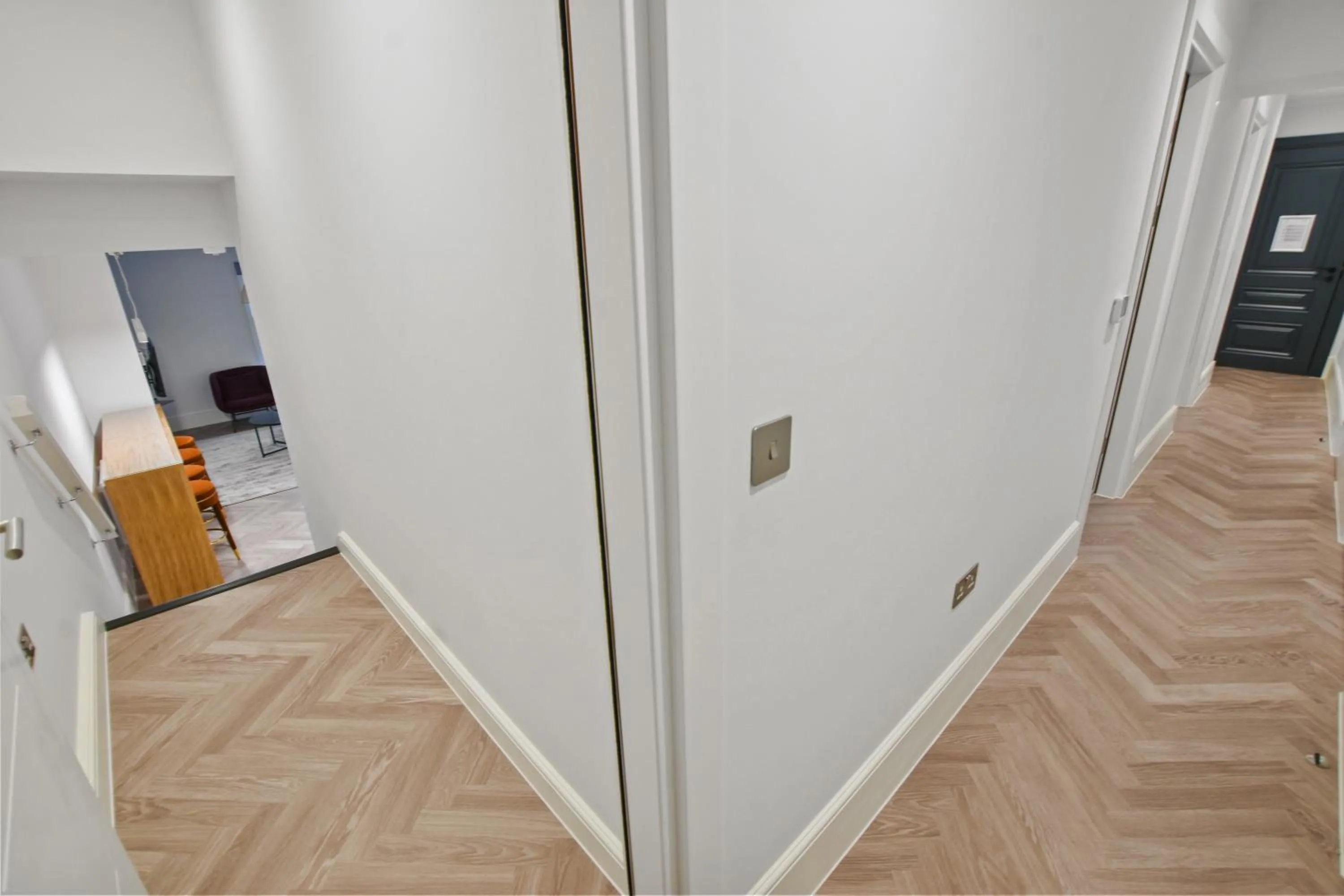 Facade/entrance in Victoria House by Aeria Apartments