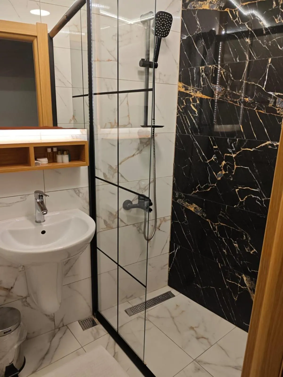 Shower in Hotel Devman